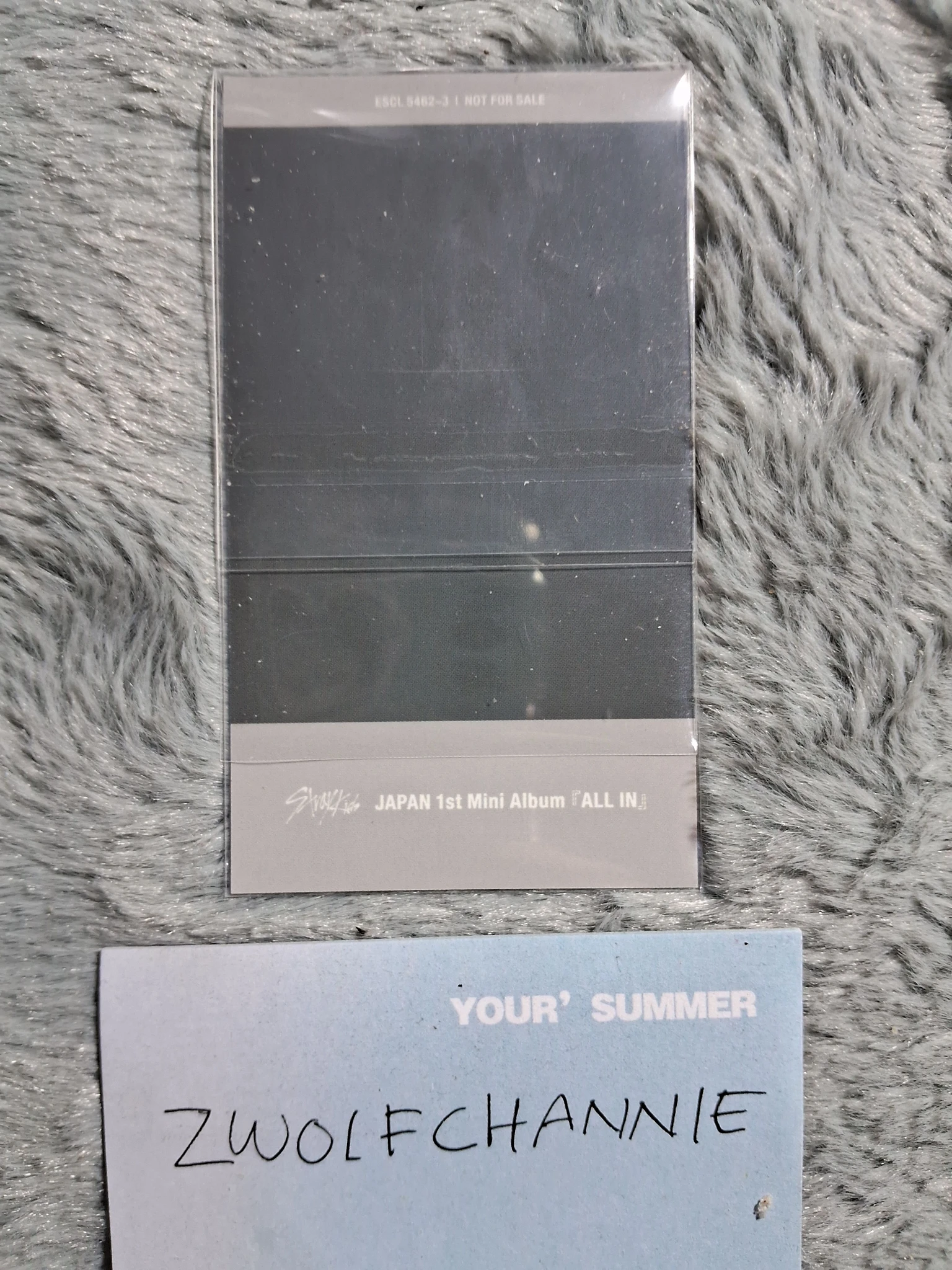 Stray Kids Bang Chan Stray Kids - Bang Chan - ALL IN Album album photocard limited b ver. listing photo 2