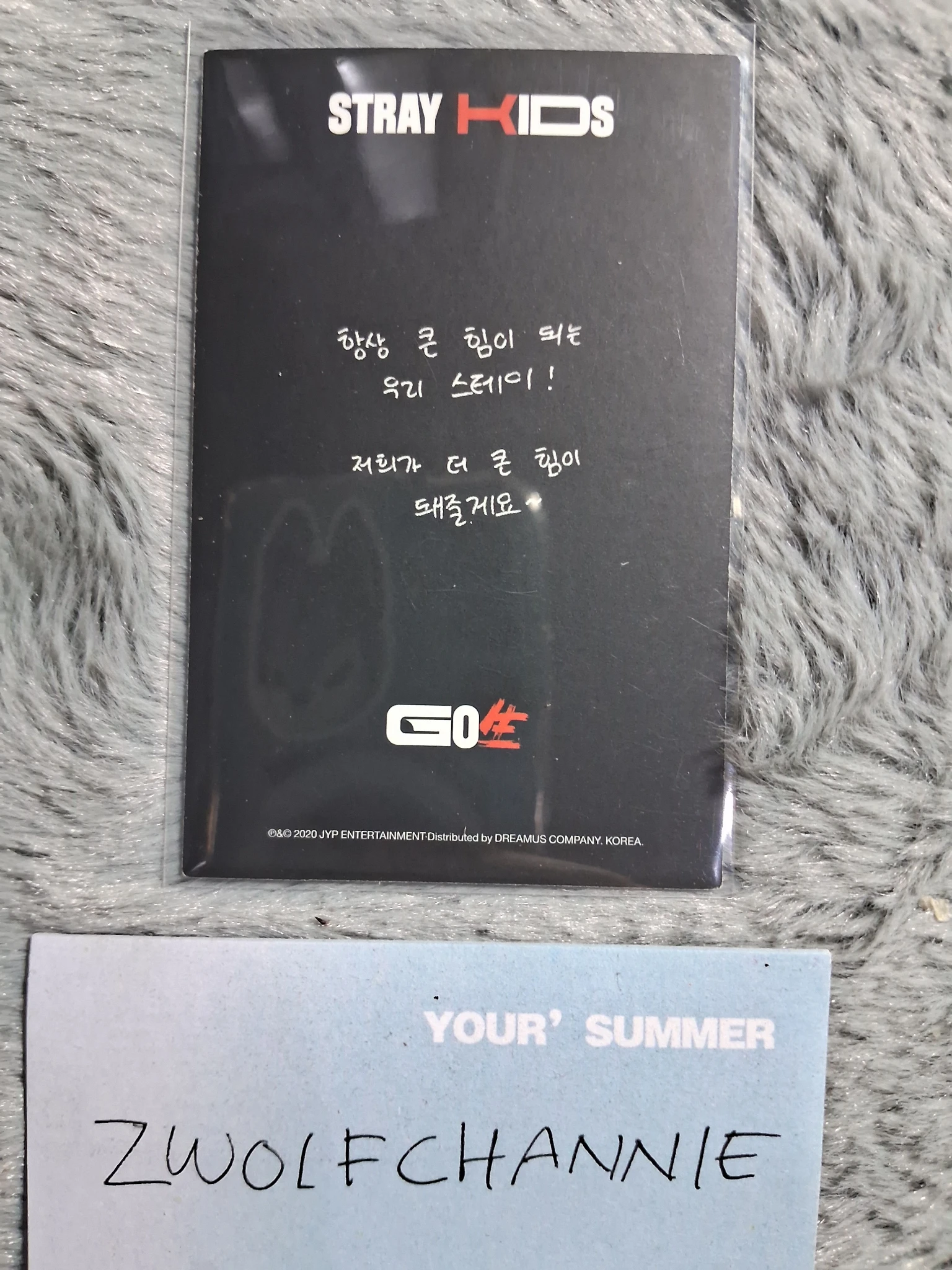 Stray Kids Bang Chan Stray Kids - Bang Chan - GO生 Album album photocard concept a listing photo 2