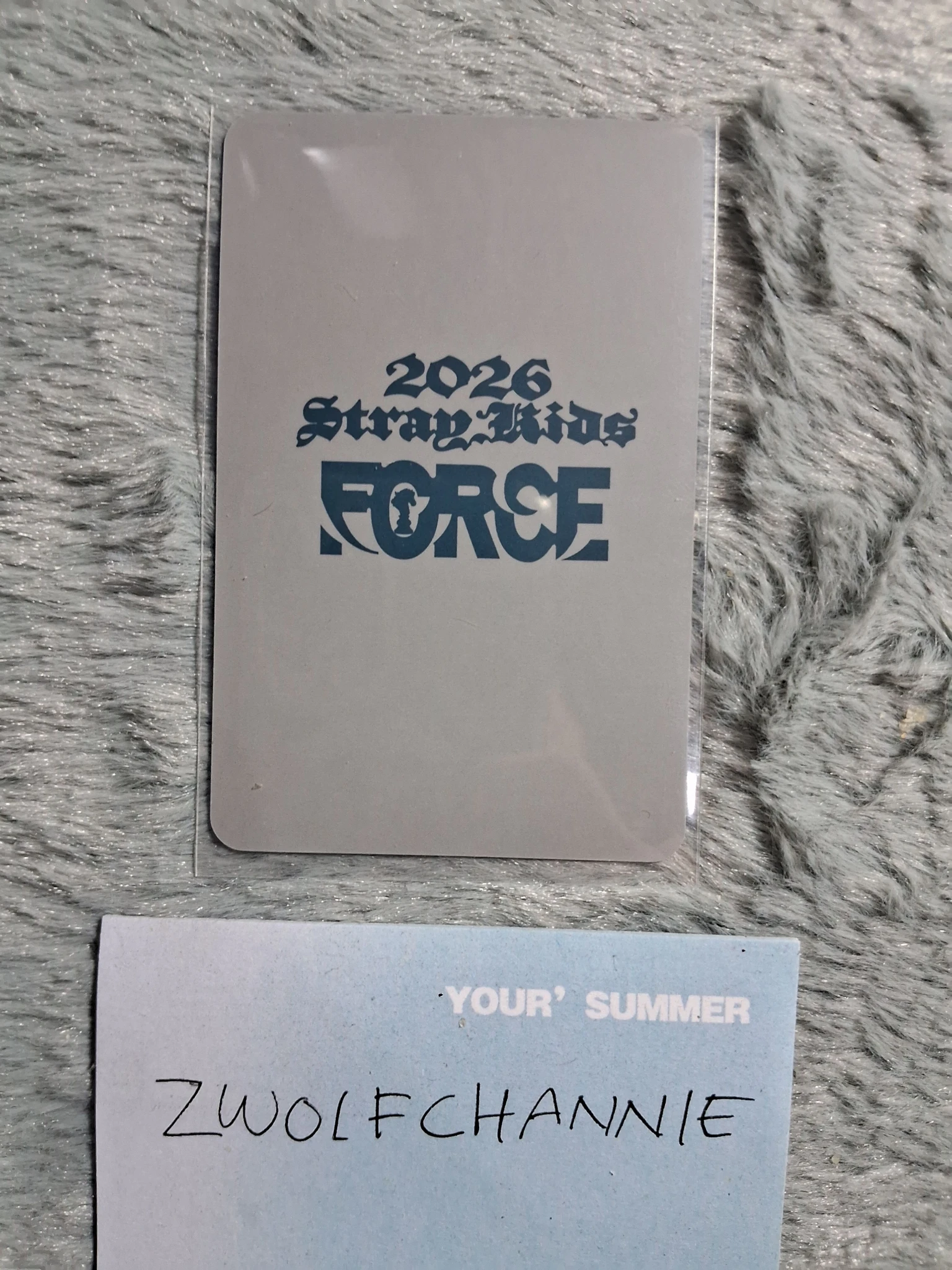 Stray Kids Bang Chan Stray Kids - Bang Chan - 2026 Season's Greetings - Force Other photocard set listing photo 2