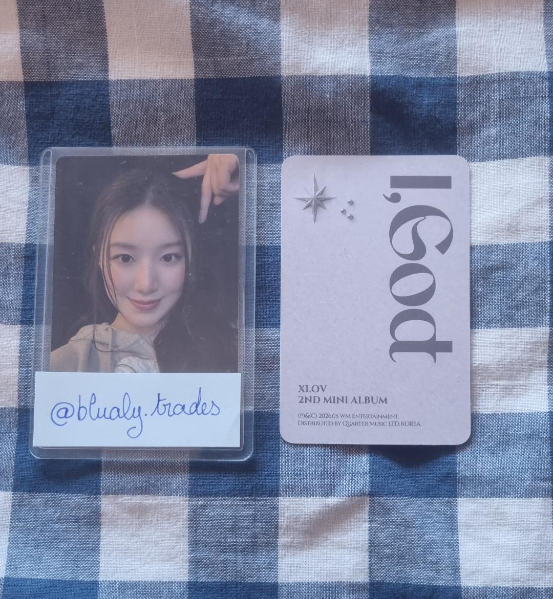 XLOV Hyun XLOV - Hyun - I, God Album album photocard O version listing photo 2