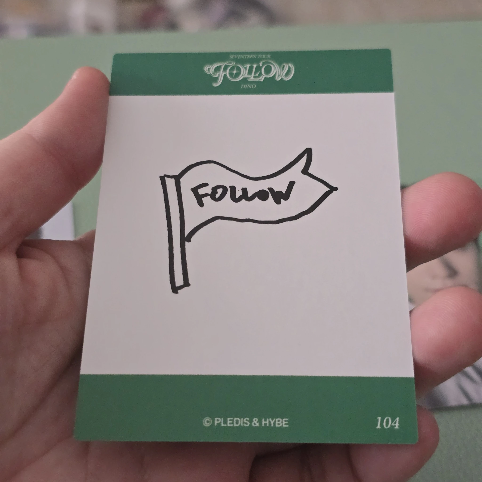 SEVENTEEN Dino SEVENTEEN - Dino - [Follow] Tour Event japan selfie trading card listing photo 2