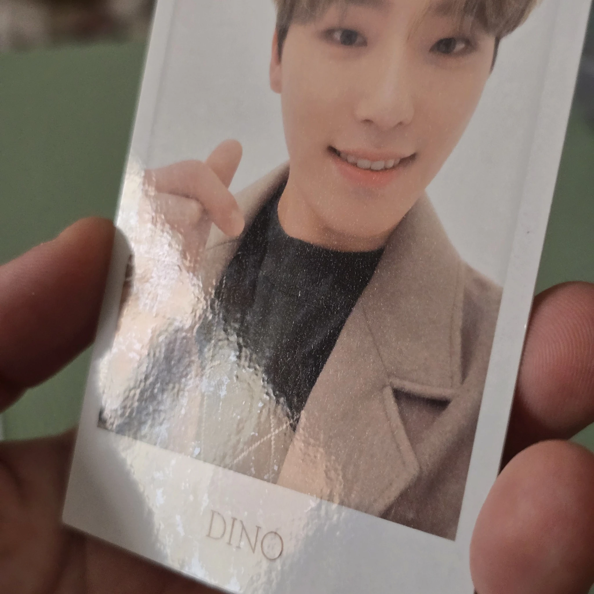 SEVENTEEN Dino SEVENTEEN - Dino - 2020 Winter Goods Merchandise Other polaroid japan merch photocard trading card listing photo 2