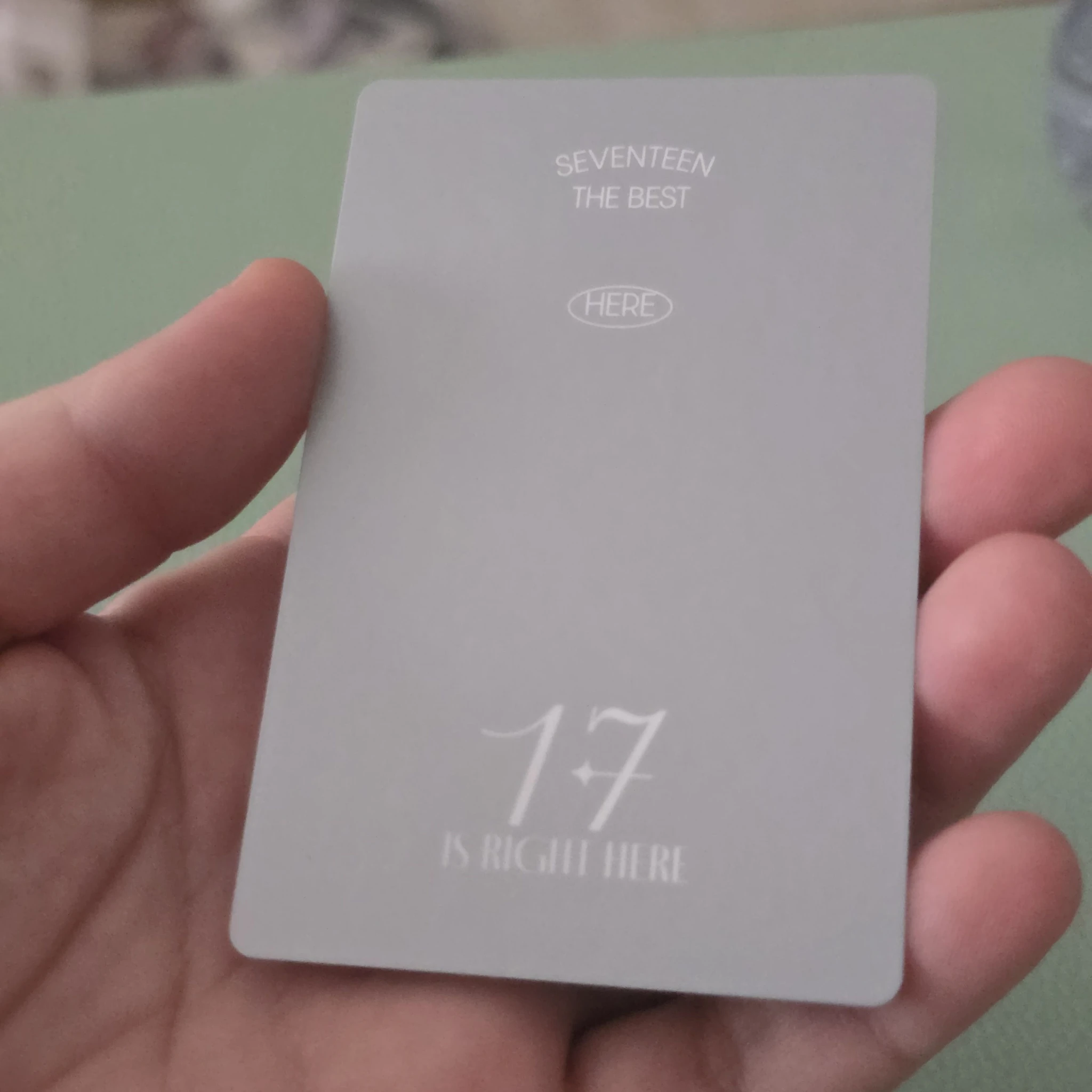 SEVENTEEN Dino SEVENTEEN - Dino - 17 IS RIGHT HERE Album here version listing photo 2