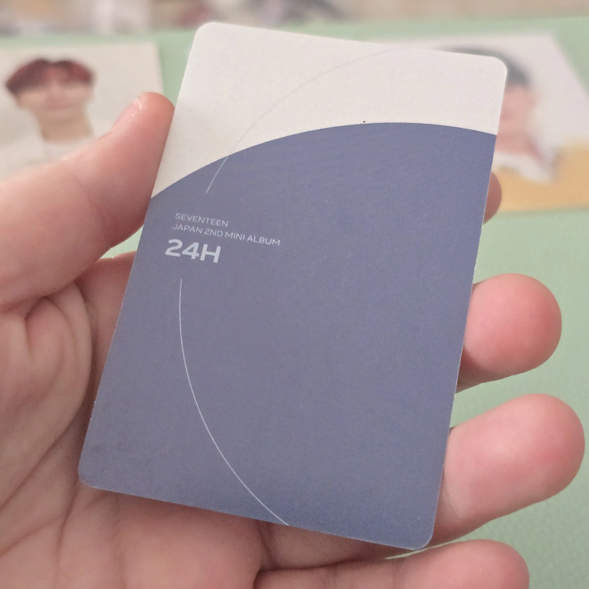 SEVENTEEN Seungkwan SEVENTEEN - Seungkwan - 24H Album album photocard limited version C version limited C version japanese album listing photo 2