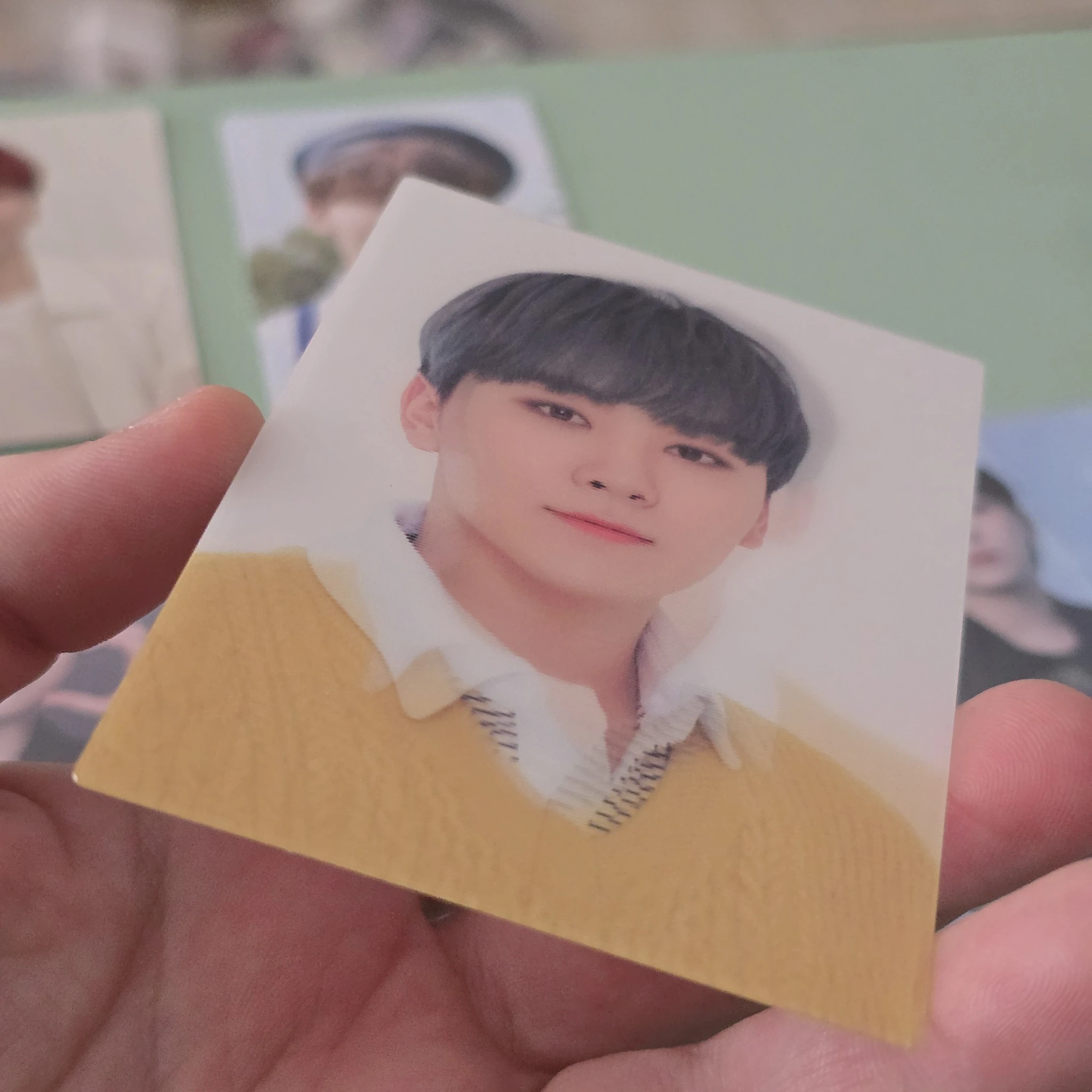 SEVENTEEN Seungkwan SEVENTEEN - Seungkwan - [HAPPY ENDING] SHOWCASE Event japan trading card merch photocard lenticular listing photo 2
