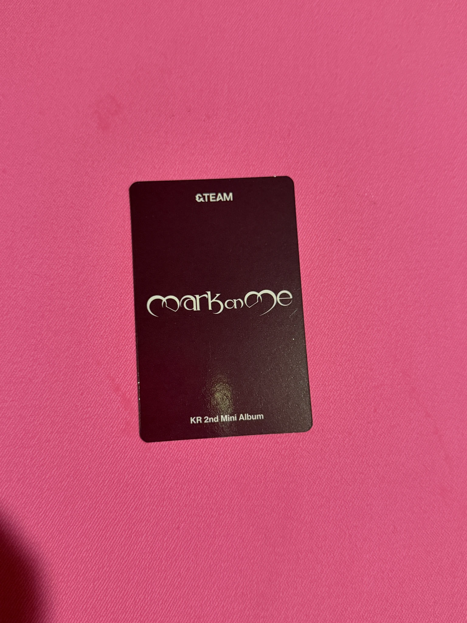 &TEAM Maki &TEAM - Maki - Mark on Me Album hello82 tame me version crave you version retail exclusive listing photo 2