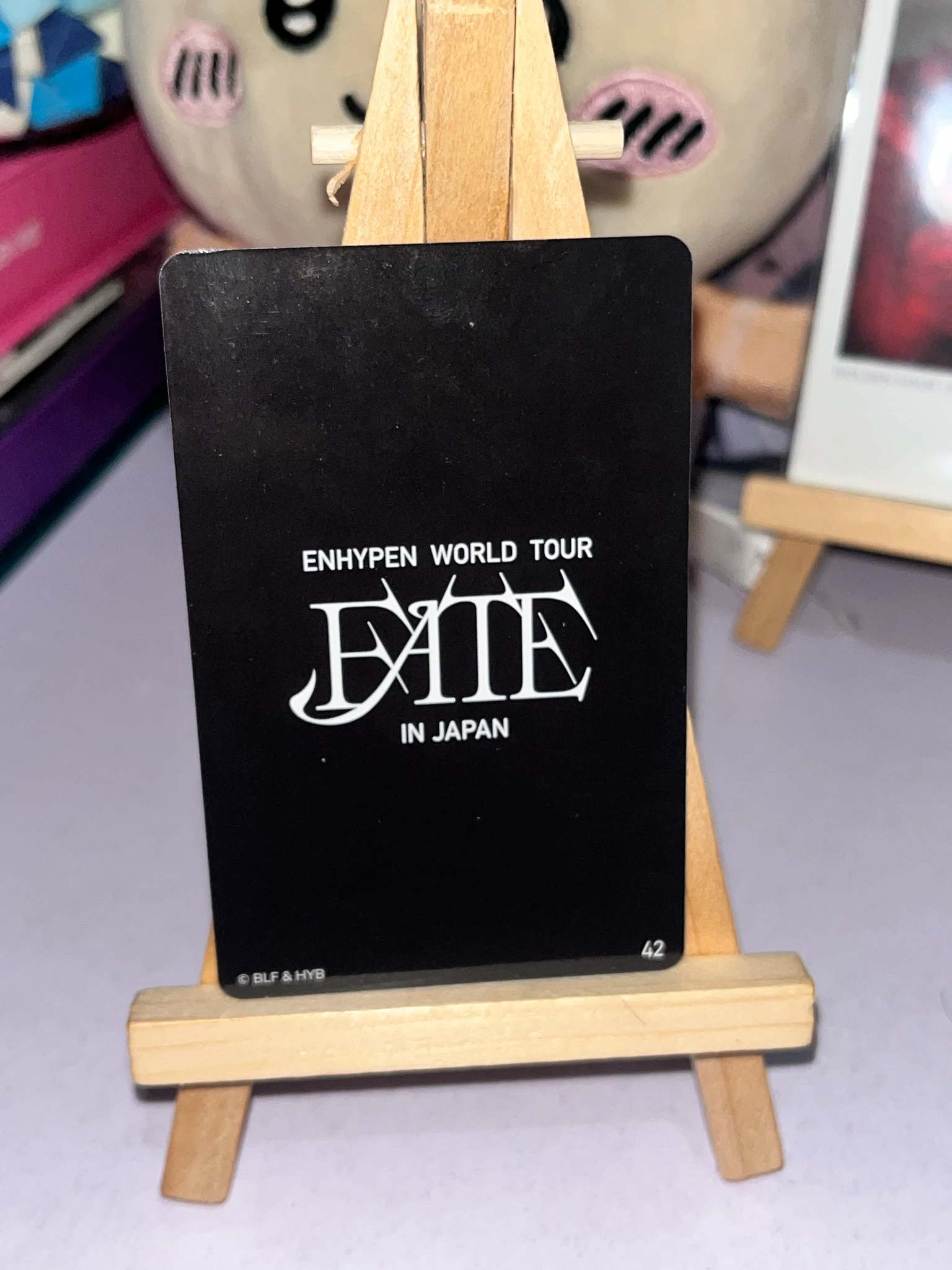 ENHYPEN Ni-ki ENHYPEN - Ni-ki - World Tour 'Fate' Event trading card japan merch photocard listing photo 2
