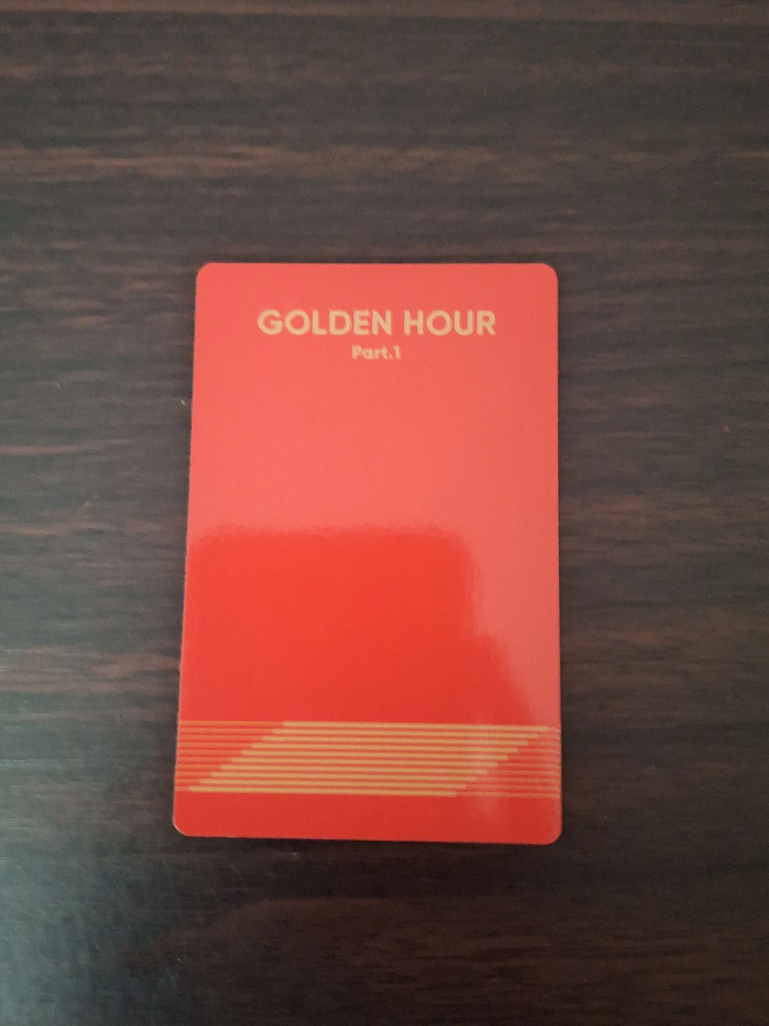 ATEEZ Hongjoong ATEEZ - Hongjoong - Golden Hour : Part.1 Album poca album album photocard A version listing photo 2