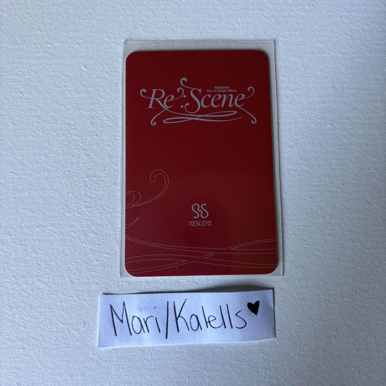 RESCENE Liv RESCENE - Liv - Re:Scene Album album photocard plve version version 2 listing photo 2