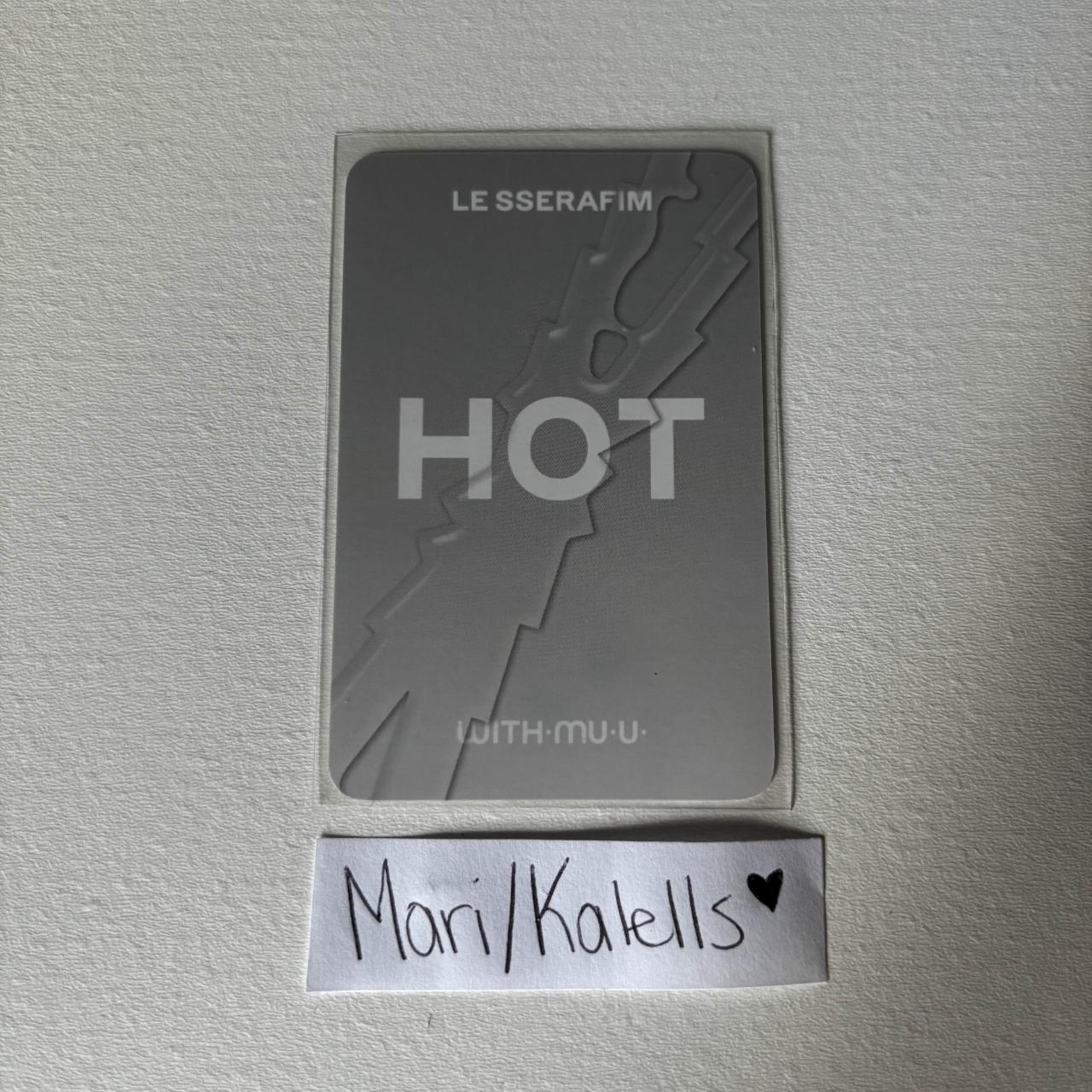 LE SSERAFIM Sakura LE SSERAFIM - Sakura - HOT Album withmuu pre-order benefit (pob) standard version listing photo 2