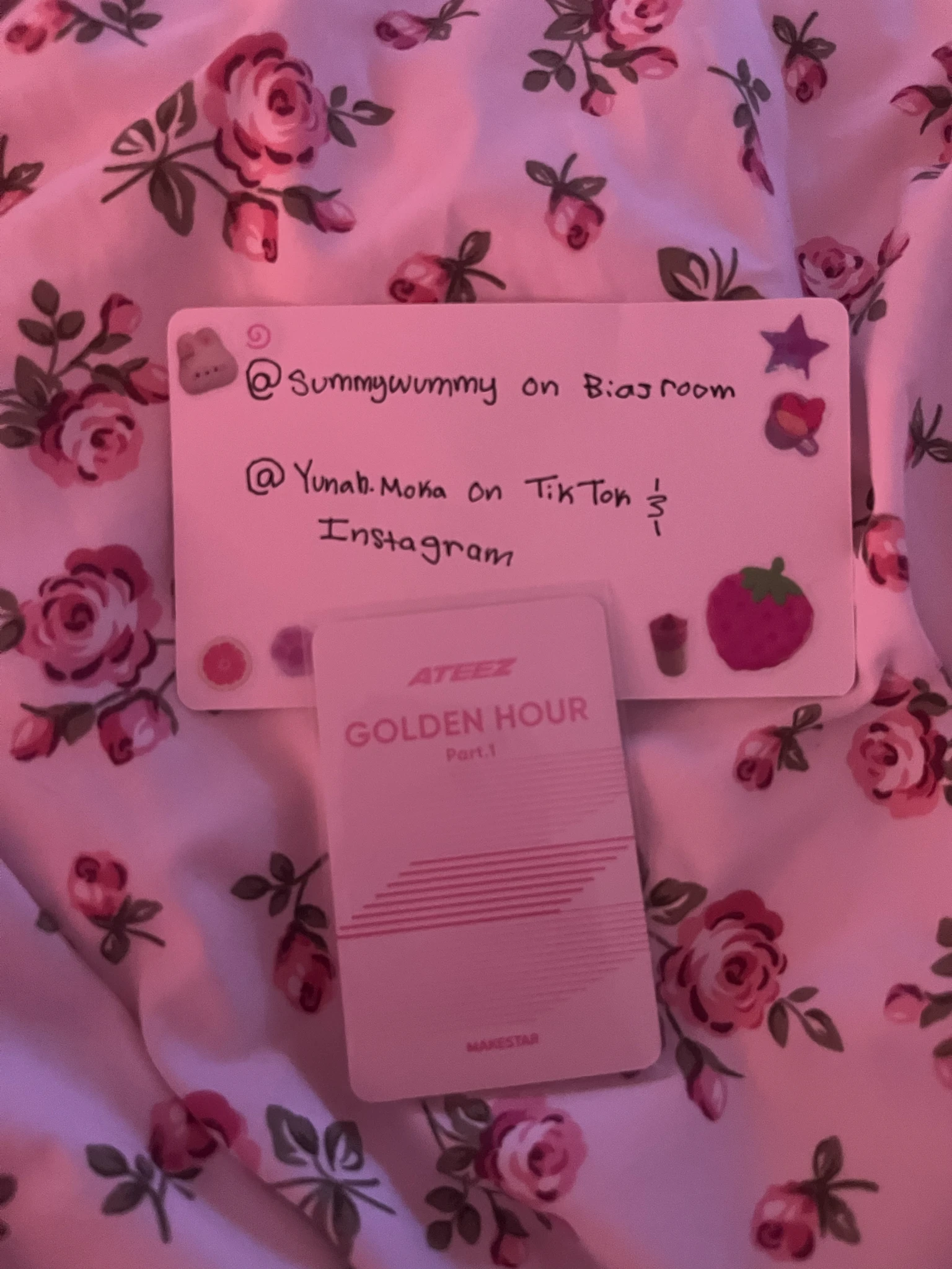 ATEEZ San ATEEZ - San - Golden Hour : Part.1 Album lucky draw listing photo 2