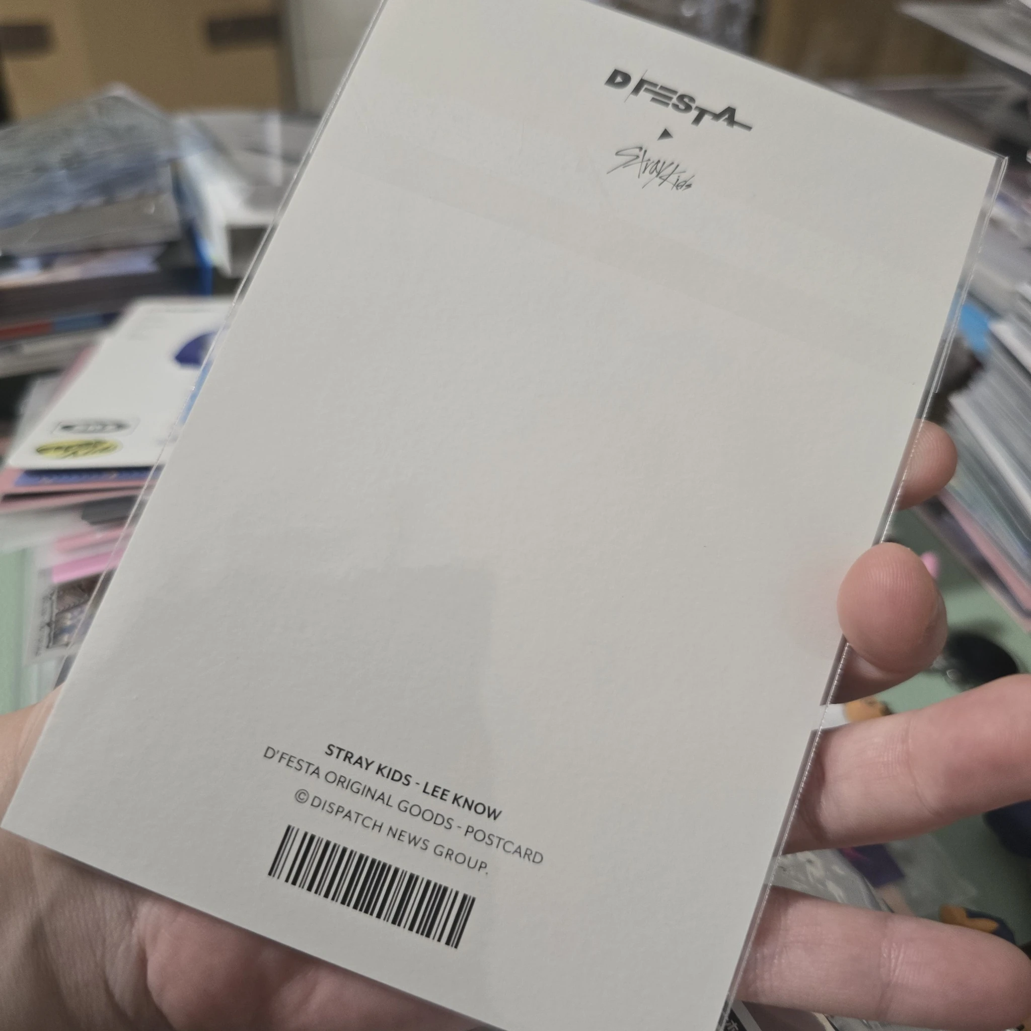 Stray Kids Lee Know Stray Kids - Lee Know - D'FESTA 2022 Other postcard FPO listing photo 2