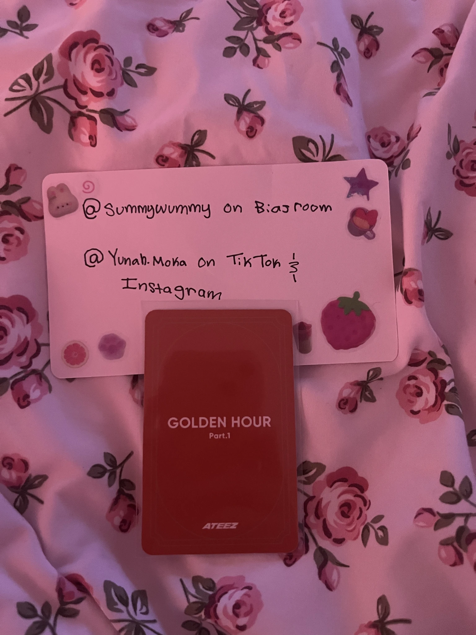 ATEEZ San ATEEZ - San - Golden Hour : Part.1 Album album photocard image card listing photo 2