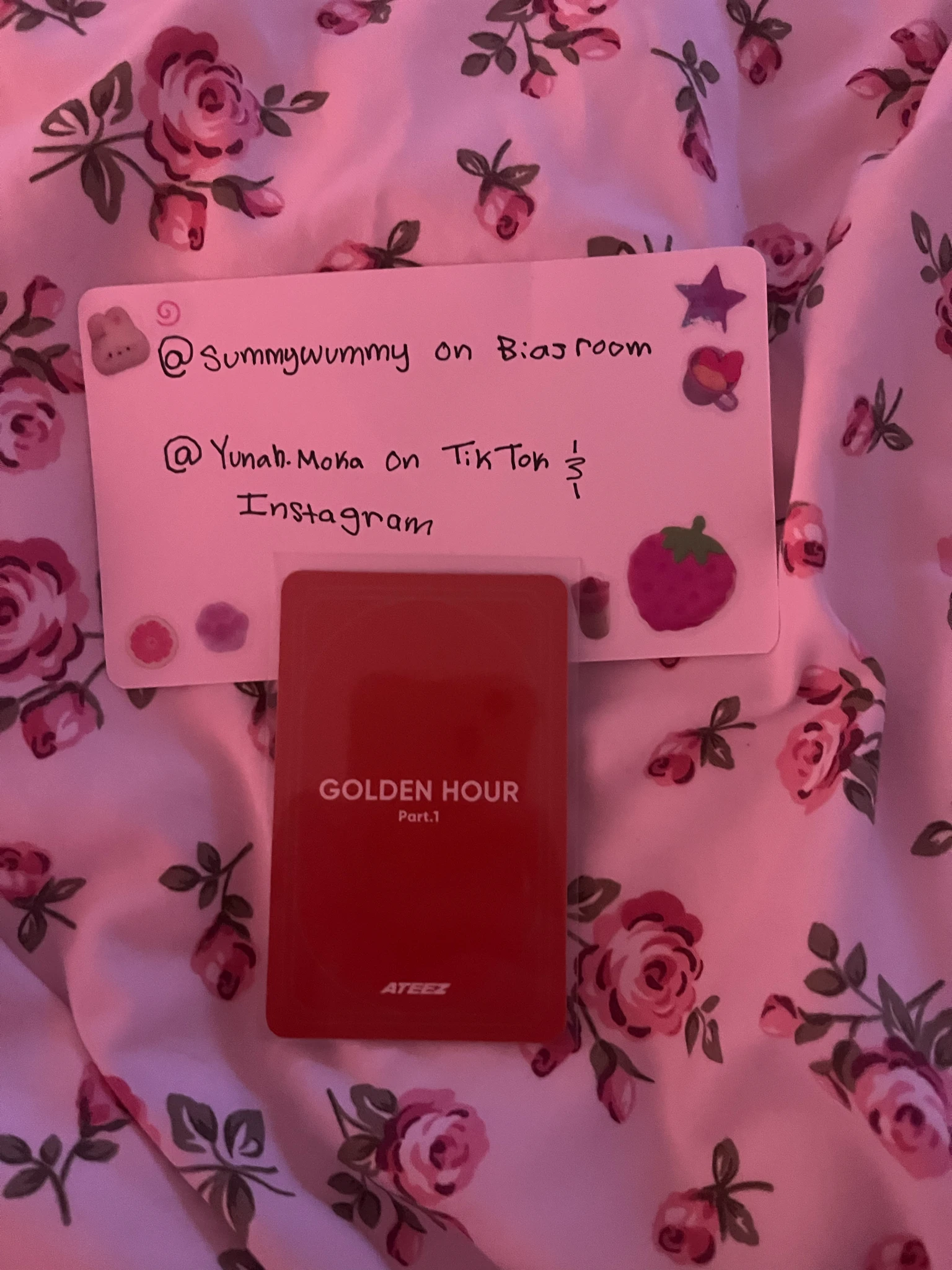 ATEEZ Jongho ATEEZ - Jongho - Golden Hour : Part.1 Album album photocard image card listing photo 2