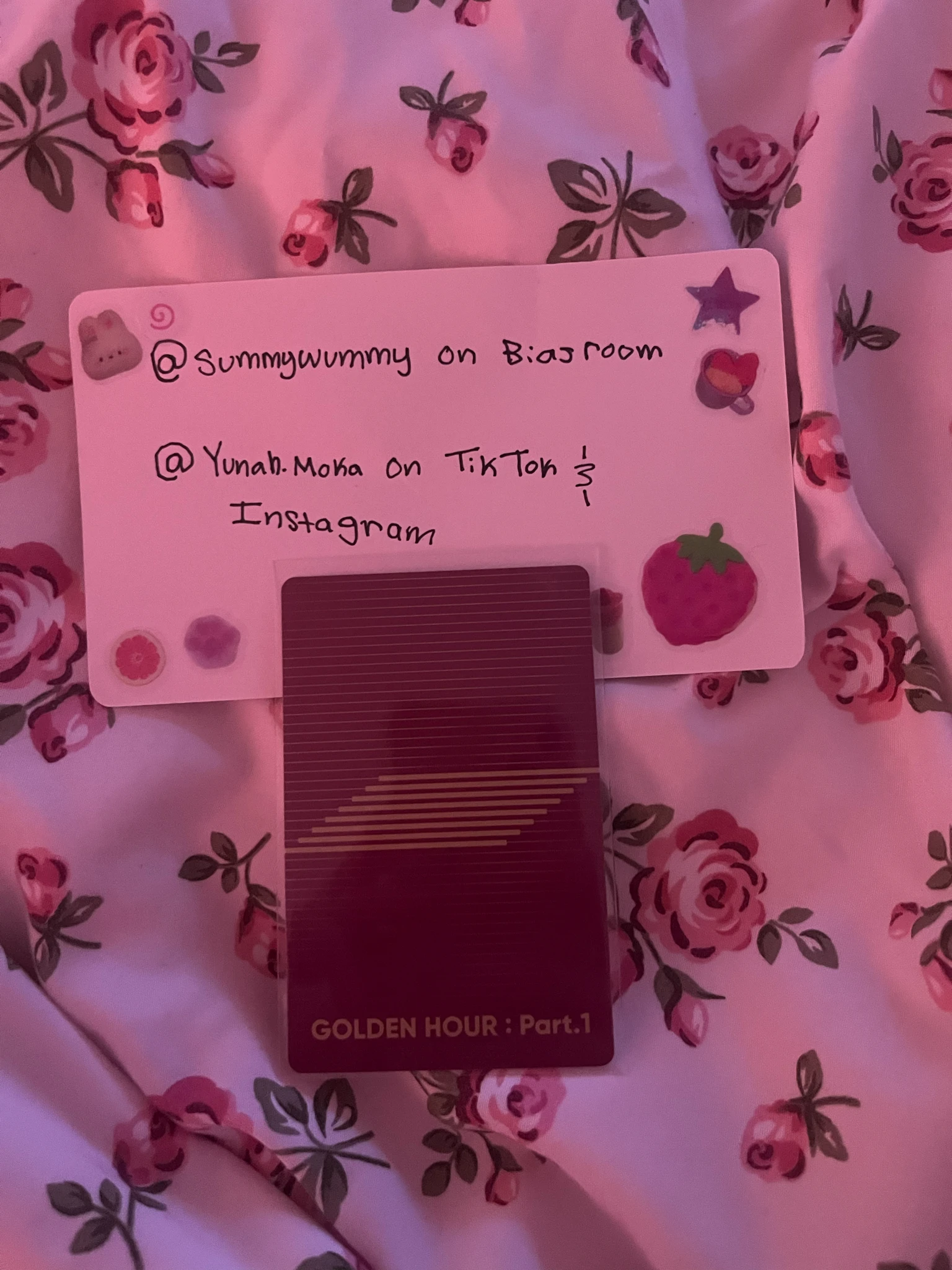ATEEZ Mingi ATEEZ - Mingi - Golden Hour : Part.1 Album listing photo 2