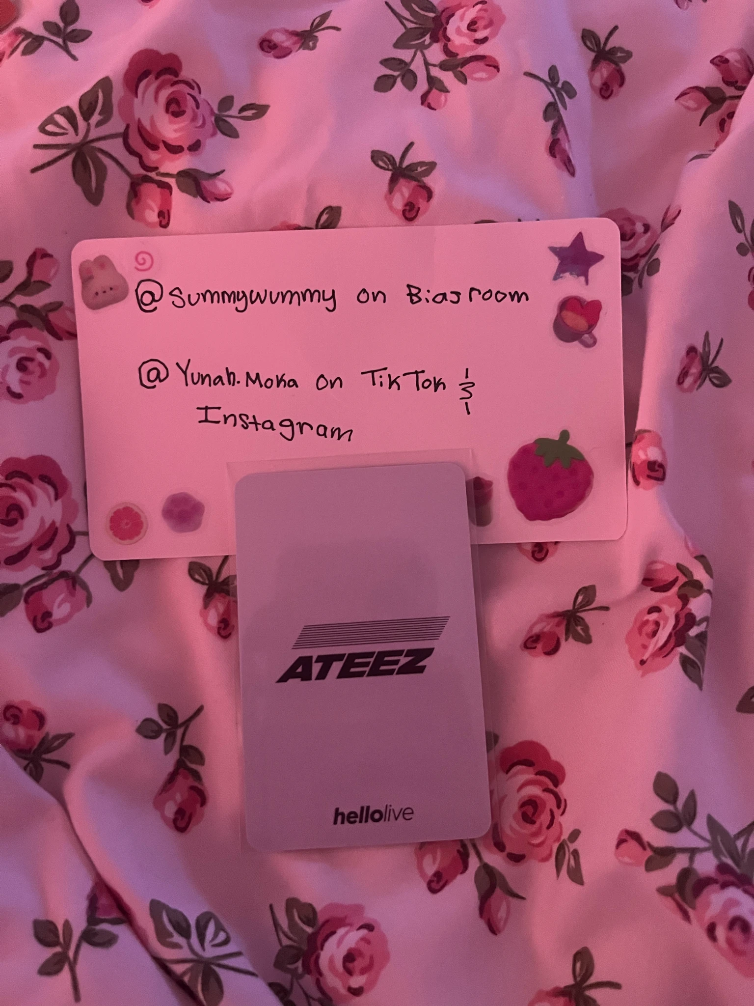 ATEEZ Hongjoong ATEEZ - Hongjoong - Golden Hour : Part.1 Album lucky draw hellolive listing photo 2