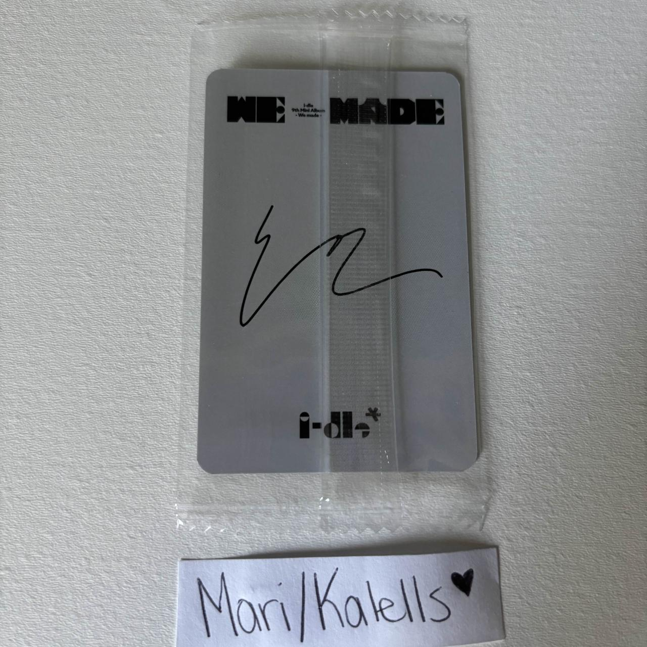 i-dle Soyeon i-dle - Soyeon - We made Album pob (pre-order benefit) ktown4u mono version listing photo 2