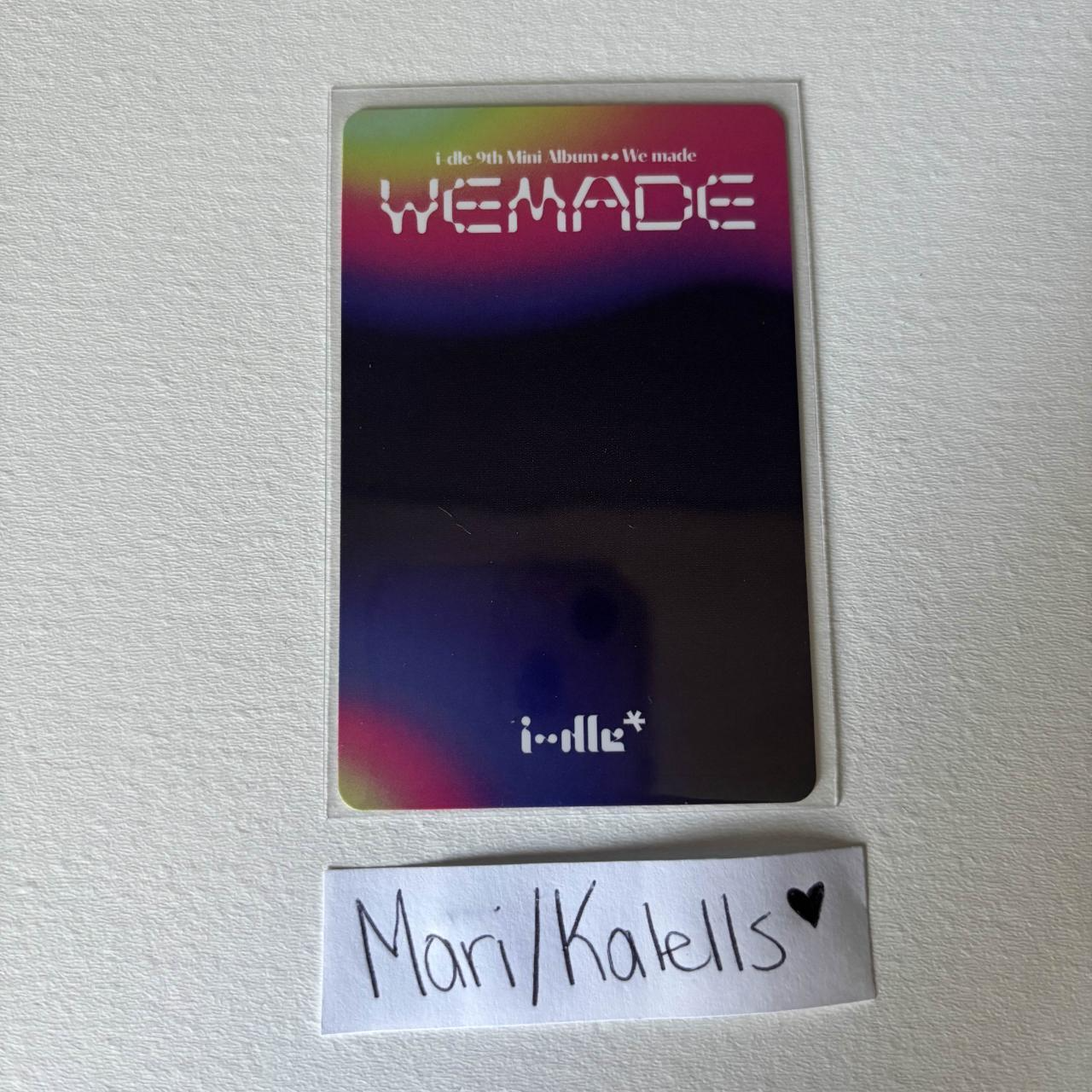 i-dle Minnie i-dle - Minnie - We made Album album photocard poca album listing photo 2