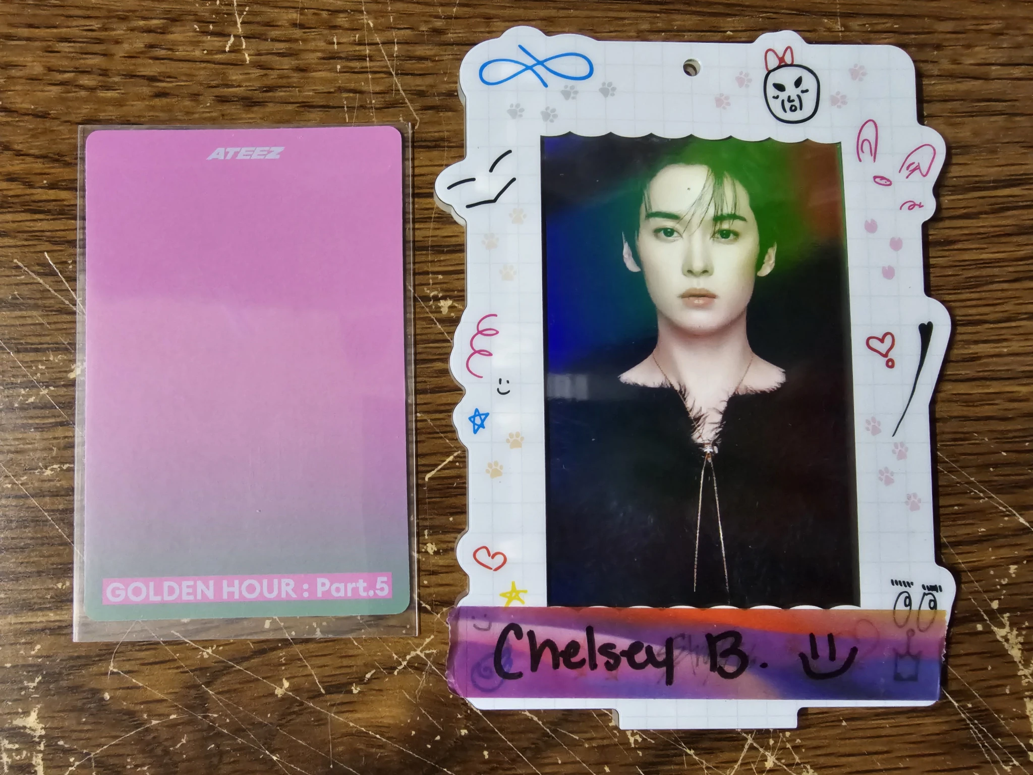 ATEEZ ATEEZ - GOLDEN HOUR : Part.5 Album album photocard listing photo 2