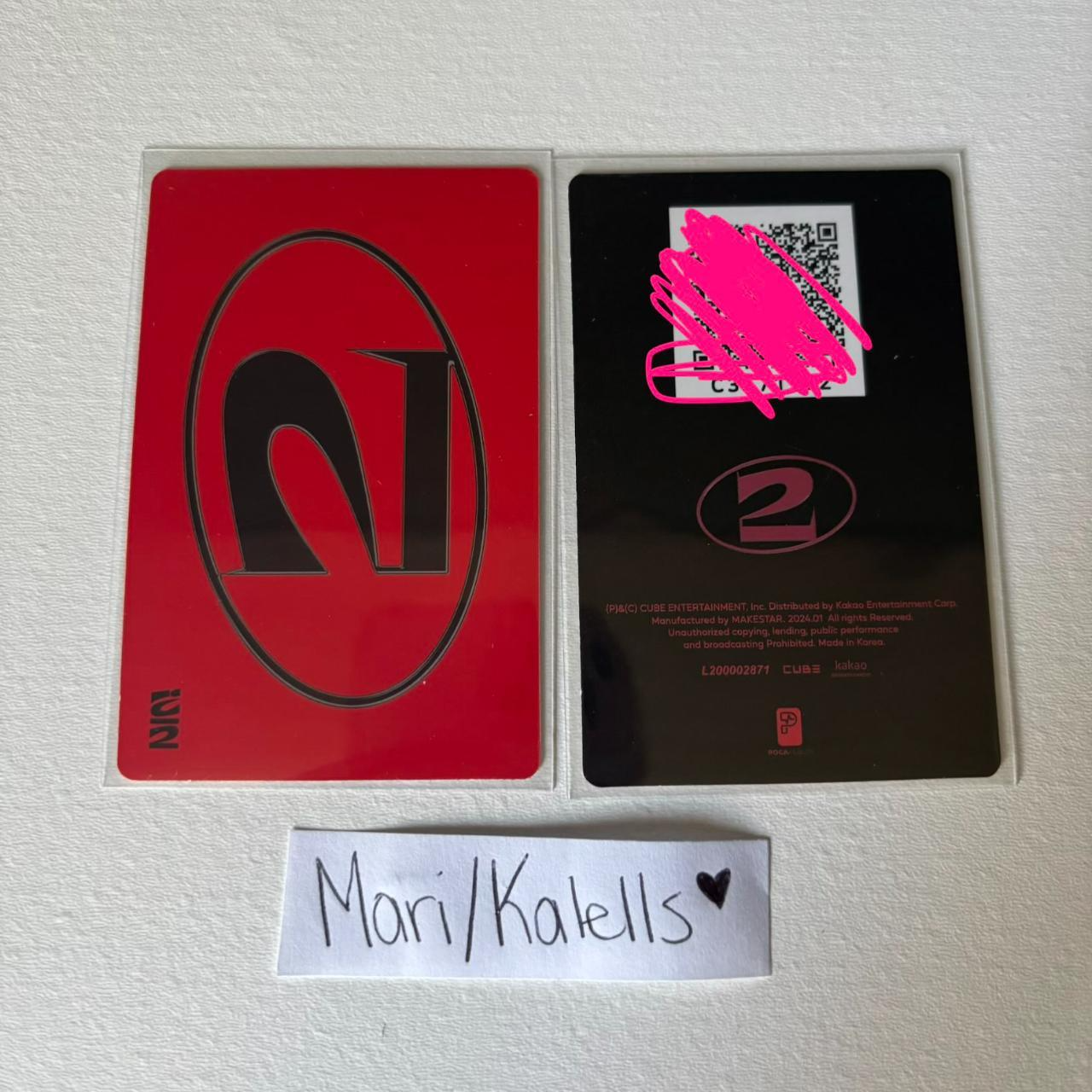 i-dle Minnie i-dle - Minnie - 2 Album poca album album photocard listing photo 2