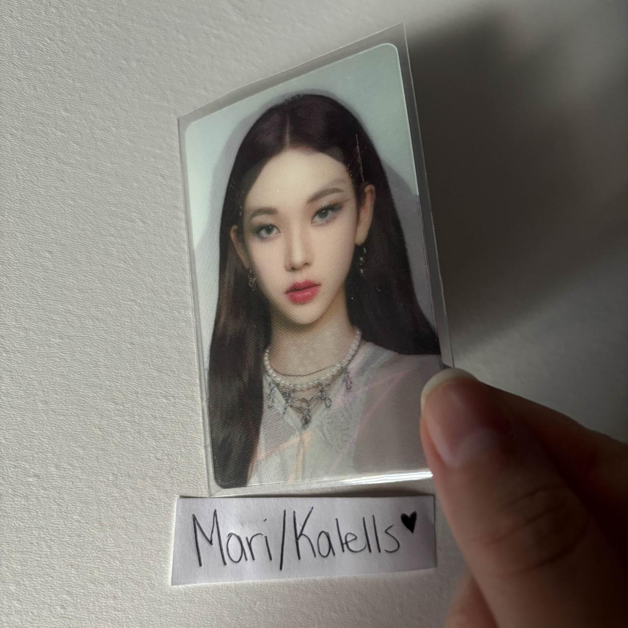 aespa Karina aespa - Karina - Savage Album album photocard synk dive version lenticular listing photo 2