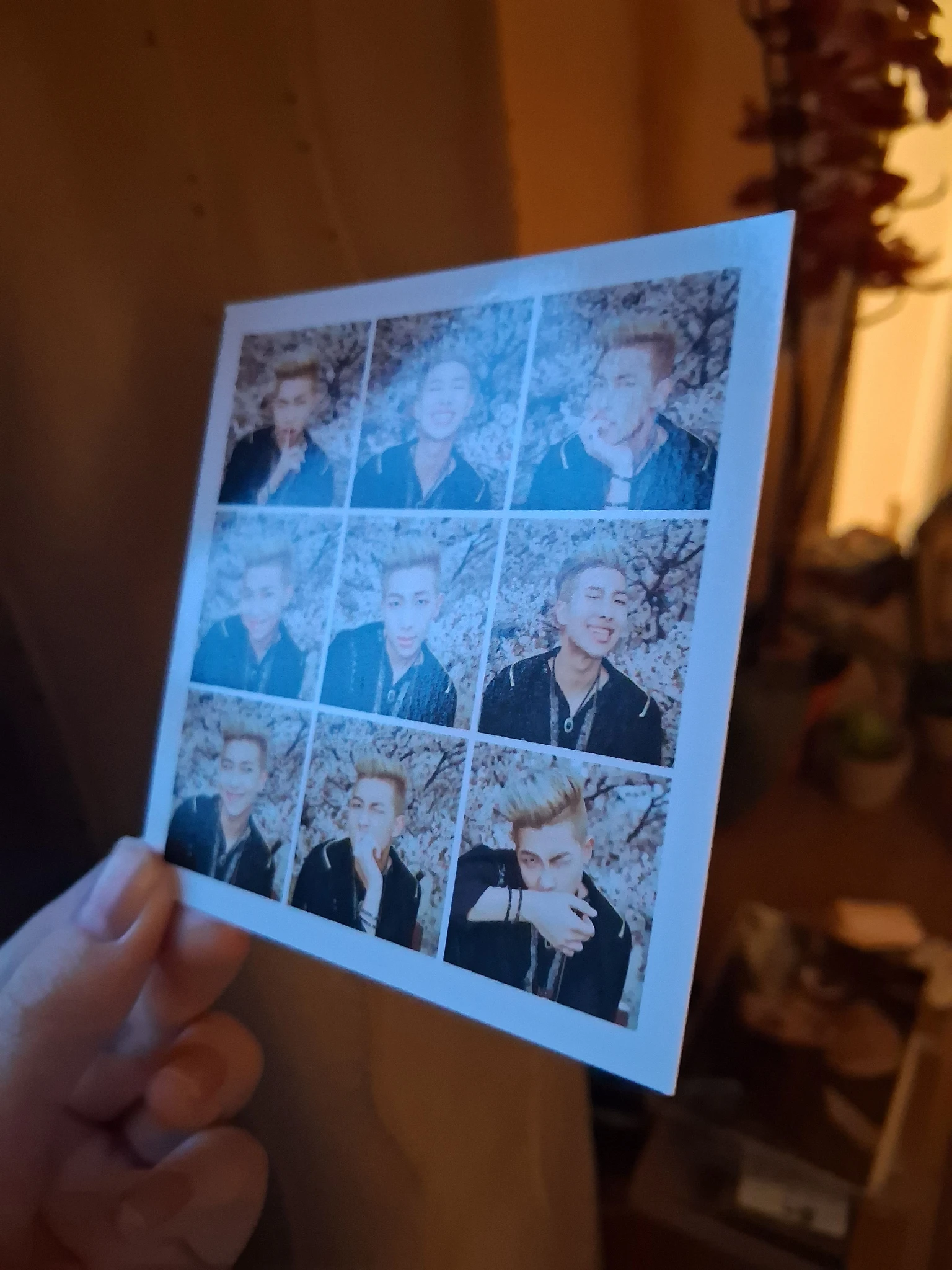 BTS RM BTS - RM - The Most Beautiful Moment in Life Pt.1 Album album photocard non-standard size listing photo 2