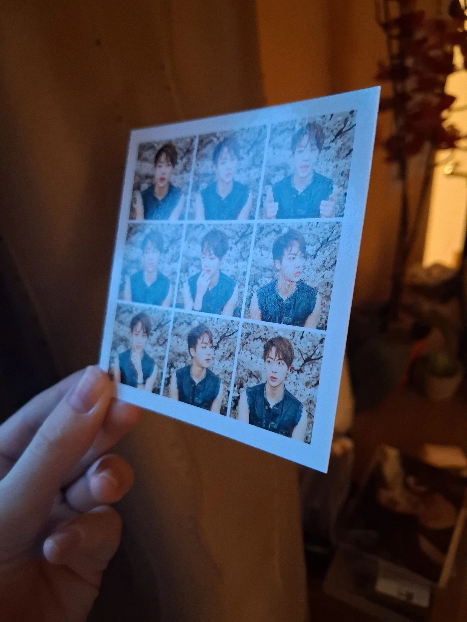 BTS Jin BTS - Jin - The Most Beautiful Moment in Life Pt.1 Album album photocard non-standard size listing photo 2