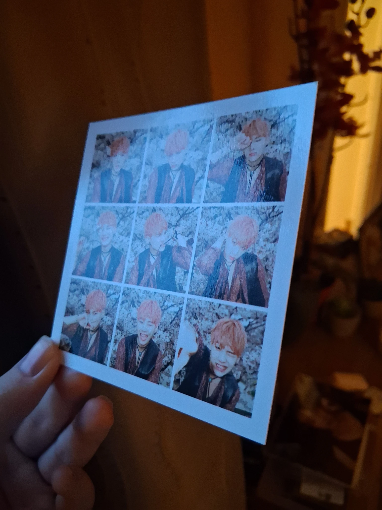 BTS SUGA BTS - SUGA - The Most Beautiful Moment in Life Pt.1 Album album photocard non-standard size listing photo 2