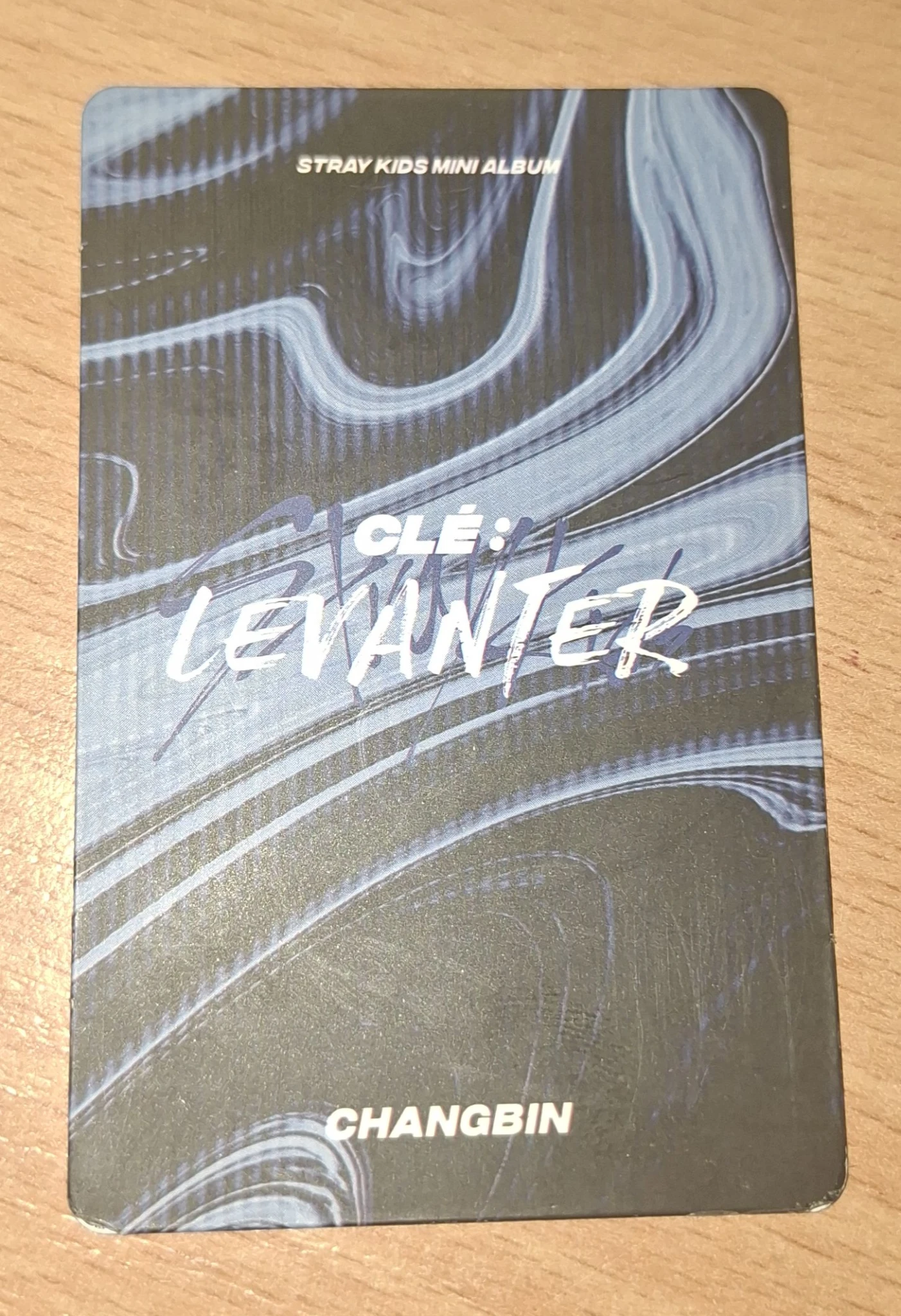 Stray Kids Changbin Stray Kids - Changbin - Clé: Levanter Album album photocard limited ver. lenticular listing photo 2