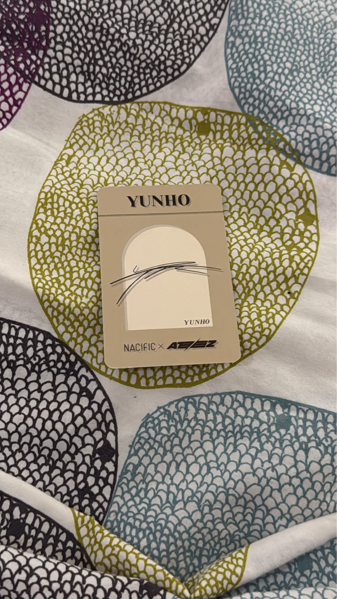 ATEEZ Yunho ATEEZ - Yunho - Ateez x Nacific Other round 9 nacific listing photo 2