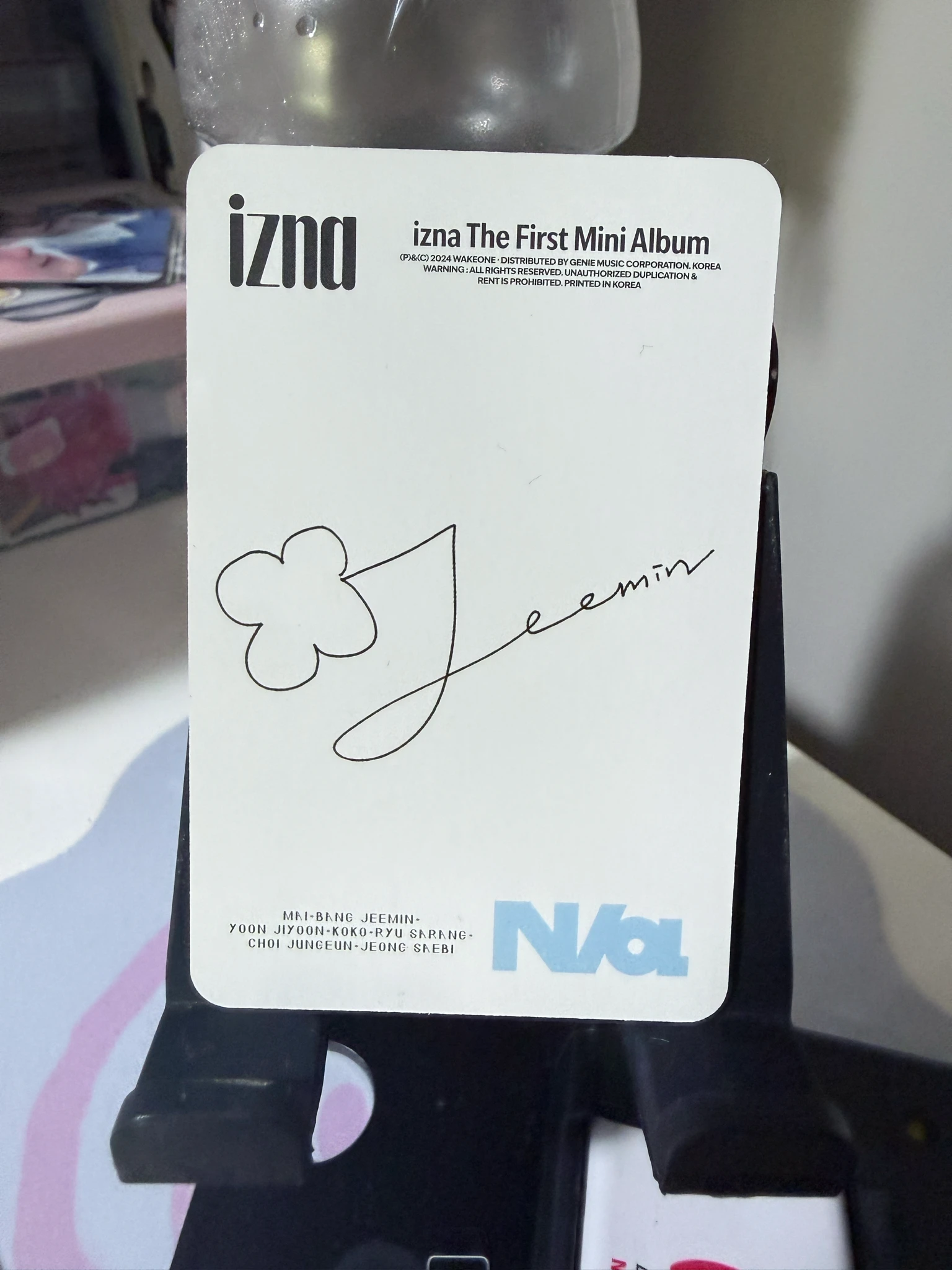 izna Bang Jeemin izna - BANG JEEMIN - N/a Album listing photo 2