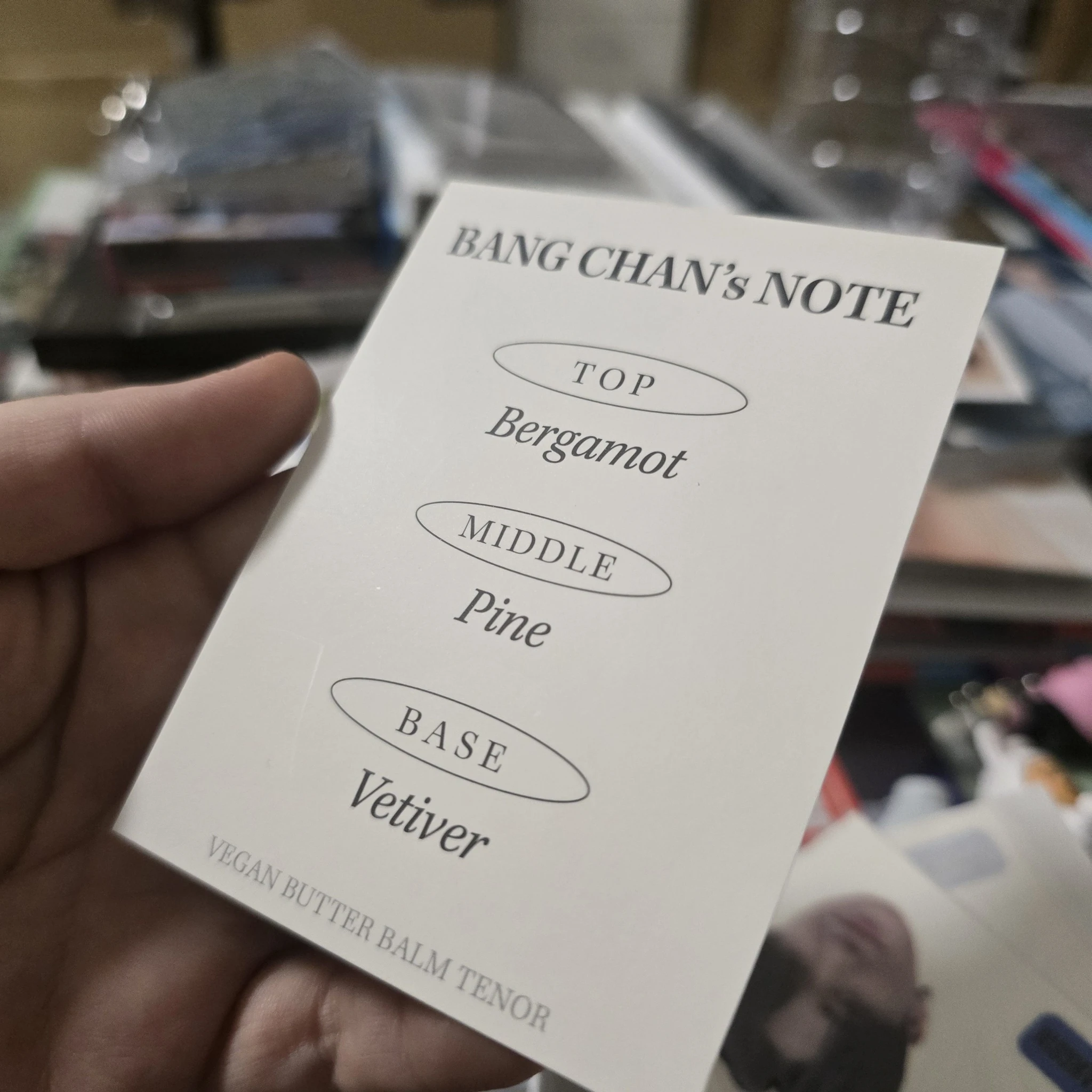Stray Kids Bang Chan Stray Kids - Bang Chan - NACIFIC x Stray Kids Other brand collaboration round 21 nacific mini postcard supplemental listing photo 2