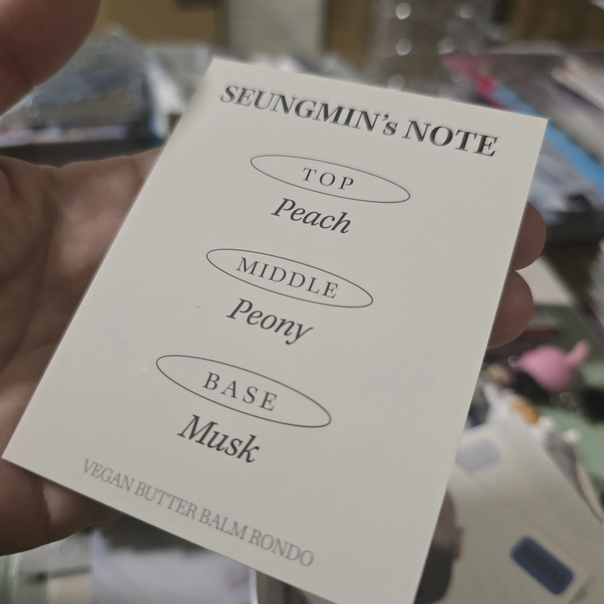 Stray Kids Seungmin Stray Kids - Seungmin - NACIFIC x Stray Kids Other nacific brand collaboration round 21 supplemental mini postcard listing photo 2