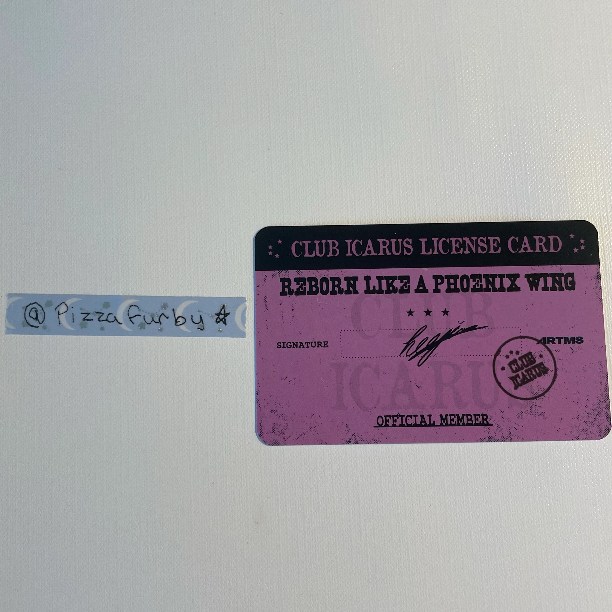 ARTMS HeeJin ARTMS - HeeJin - Club Icarus Album A version id card album photocard listing photo 2