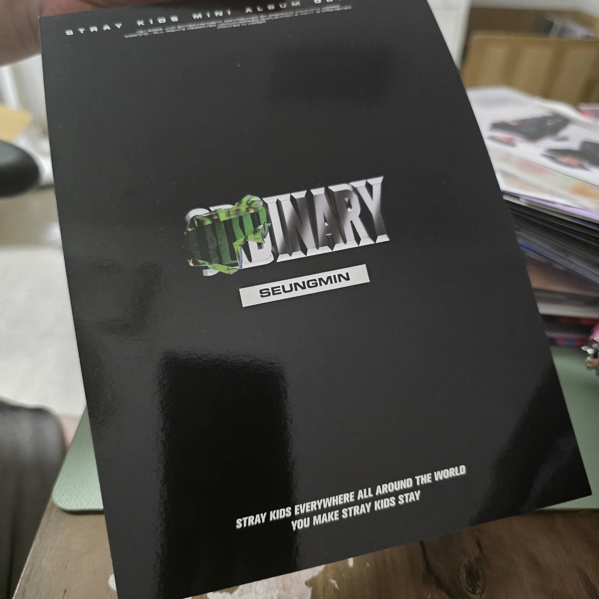 Stray Kids Seungmin Stray Kids - Seungmin - Oddinary Album mini poster album inclusion listing photo 2