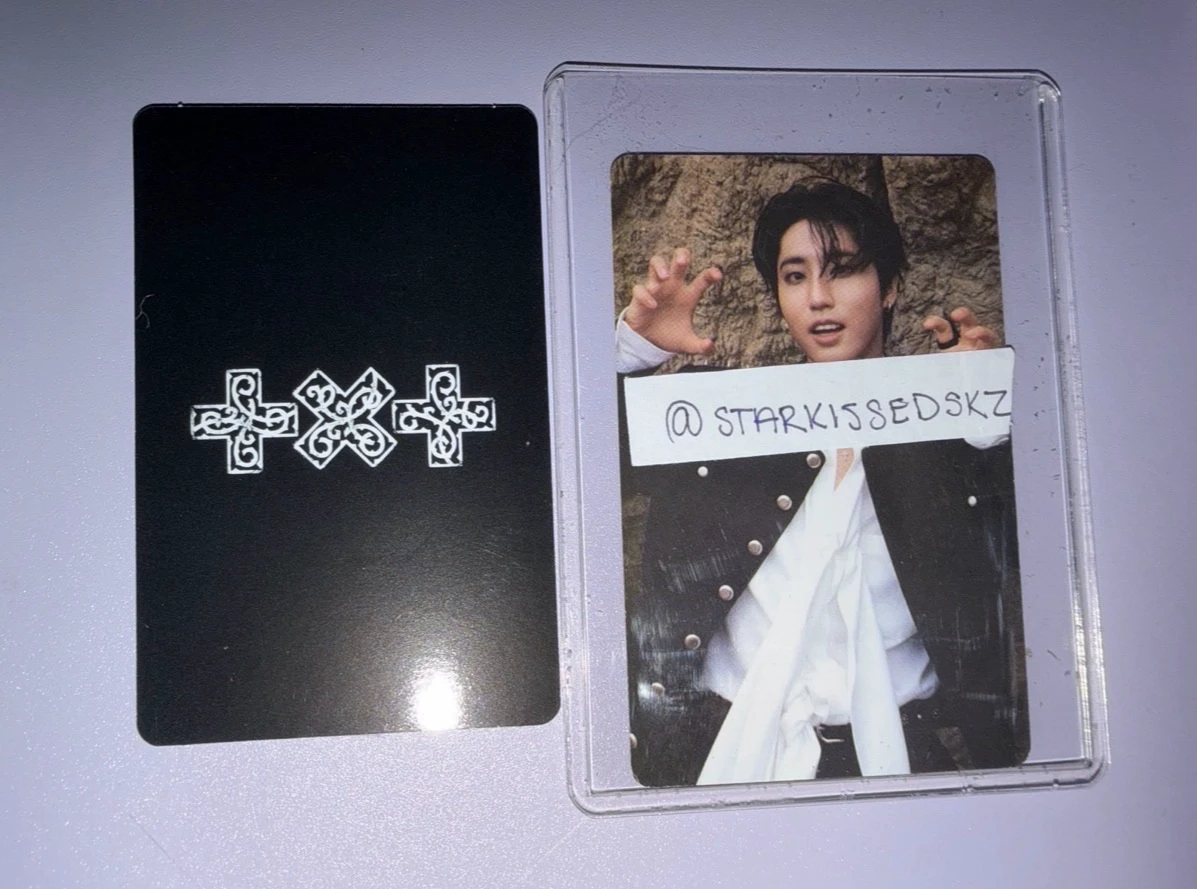 TOMORROW X TOGETHER TOMORROW X TOGETHER - Soobin & Yeonjun - 7TH YEAR: A Moment of Stillness in the Thorns Album album photocard hunger version tension version anxiety version listing photo 2