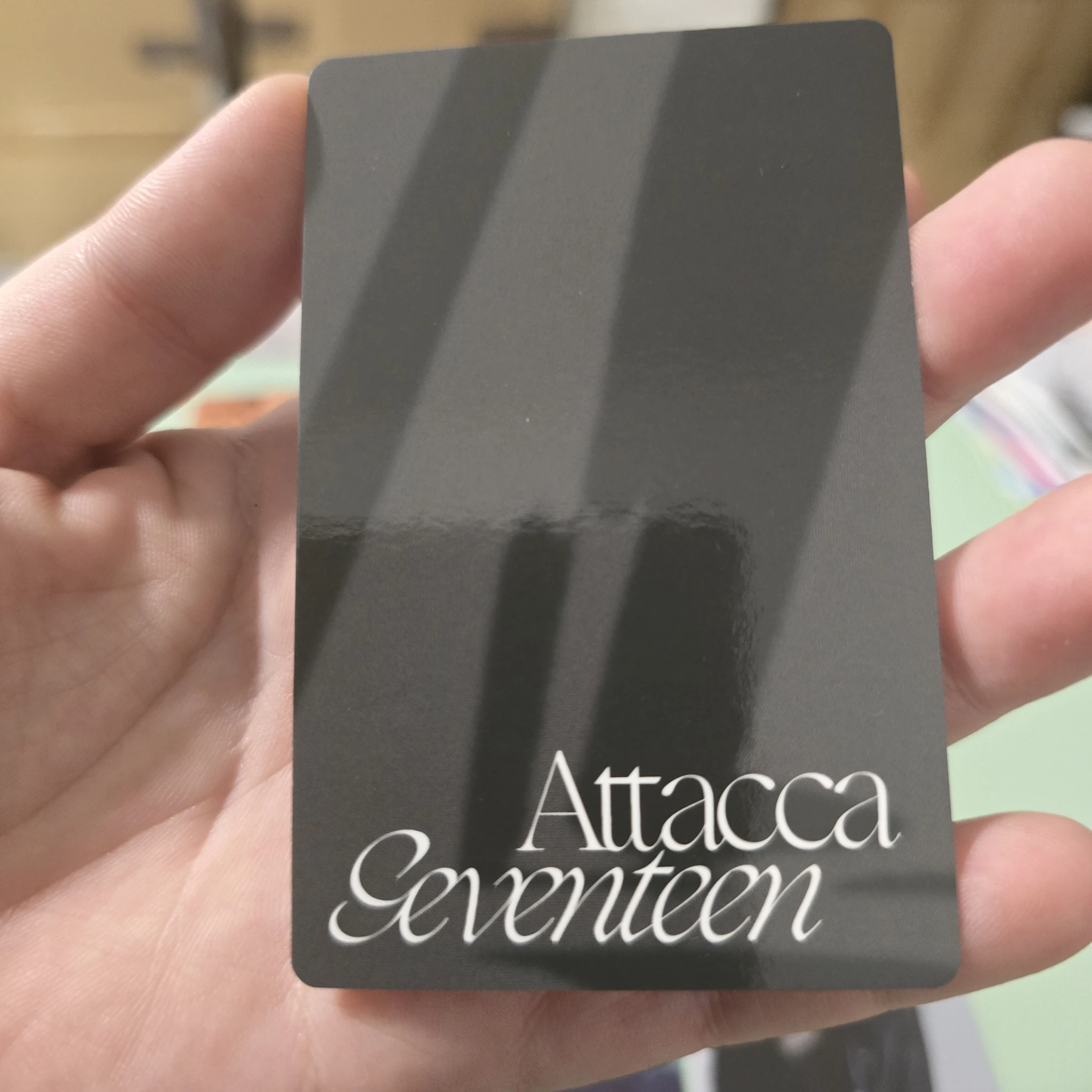 SEVENTEEN Jun SEVENTEEN - Jun - Attacca Album album photocard carat version listing photo 2