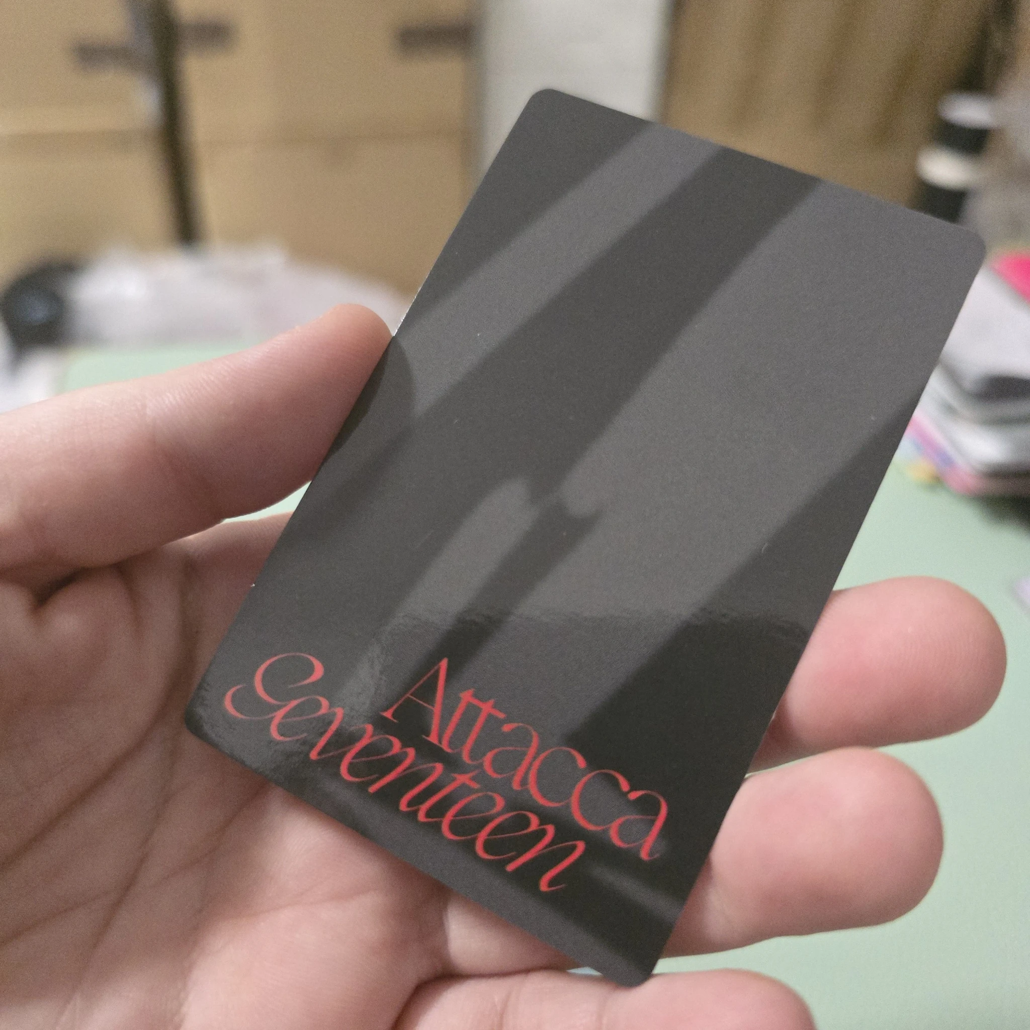 SEVENTEEN Jun SEVENTEEN - Jun - Attacca Album photocard set listing photo 2