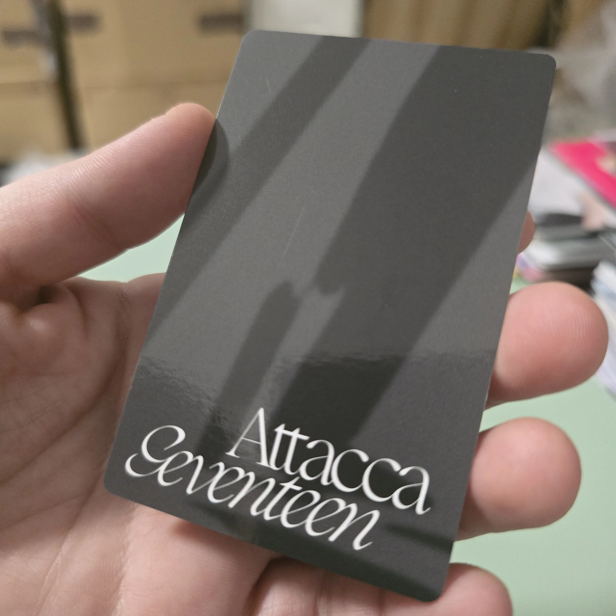 SEVENTEEN Jun SEVENTEEN - Jun - Attacca Album carat version photocard set listing photo 2