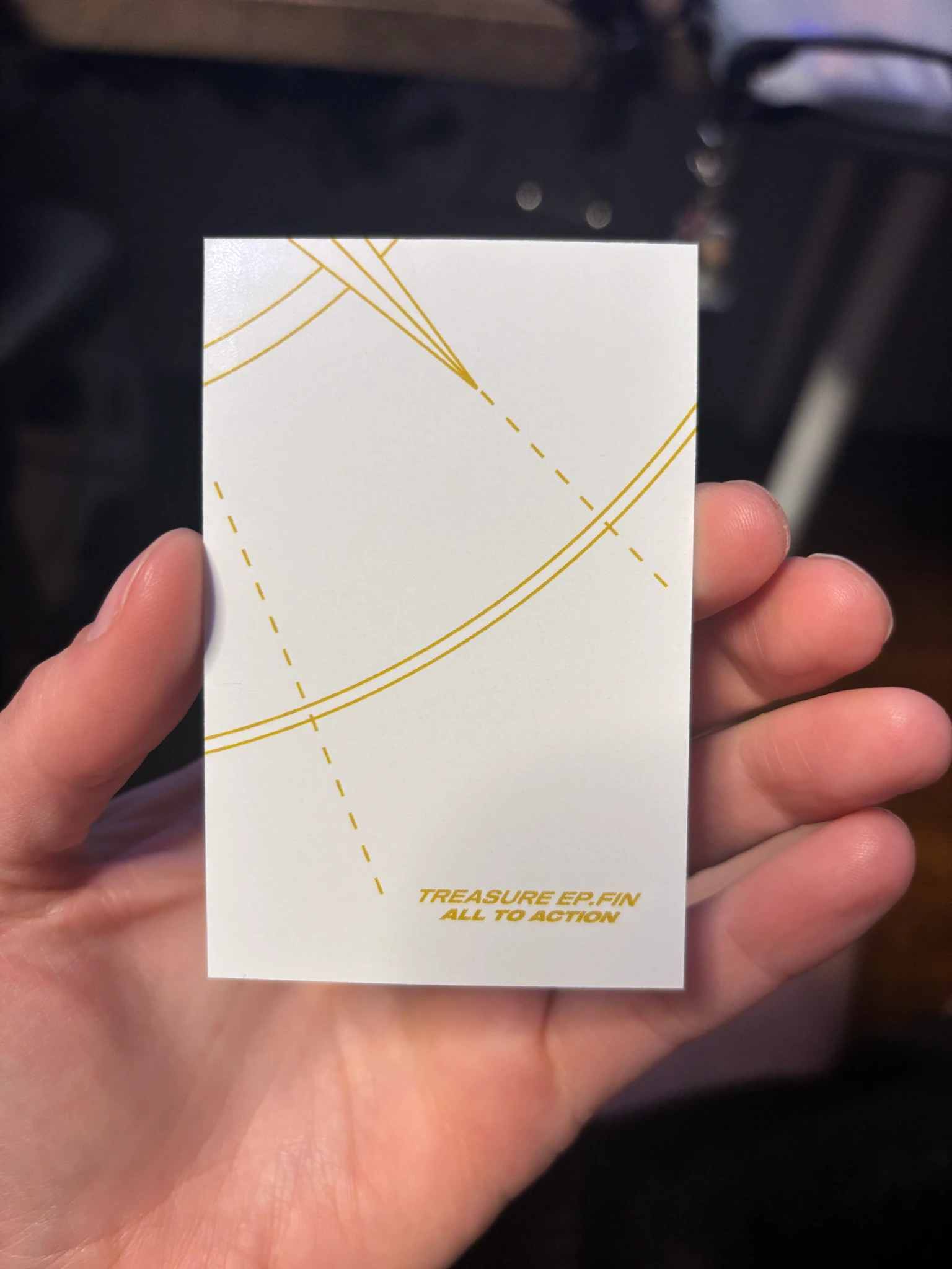 ATEEZ Jongho ATEEZ - Jongho - TREASURE EP.FIN : All To Action Album album photocard Z Ver listing photo 2