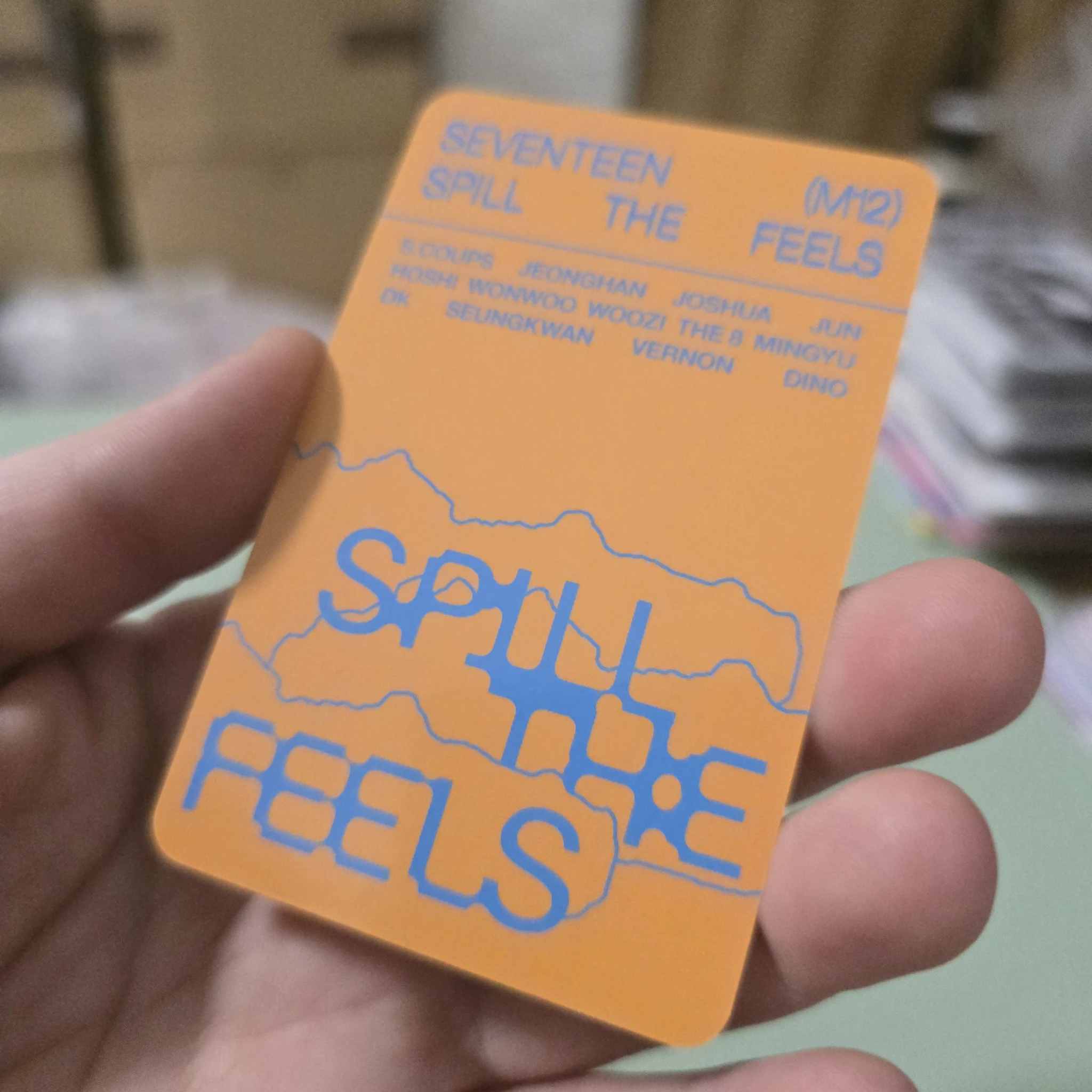 SEVENTEEN Joshua SEVENTEEN - Joshua - Spill the Feels Album listing photo 2