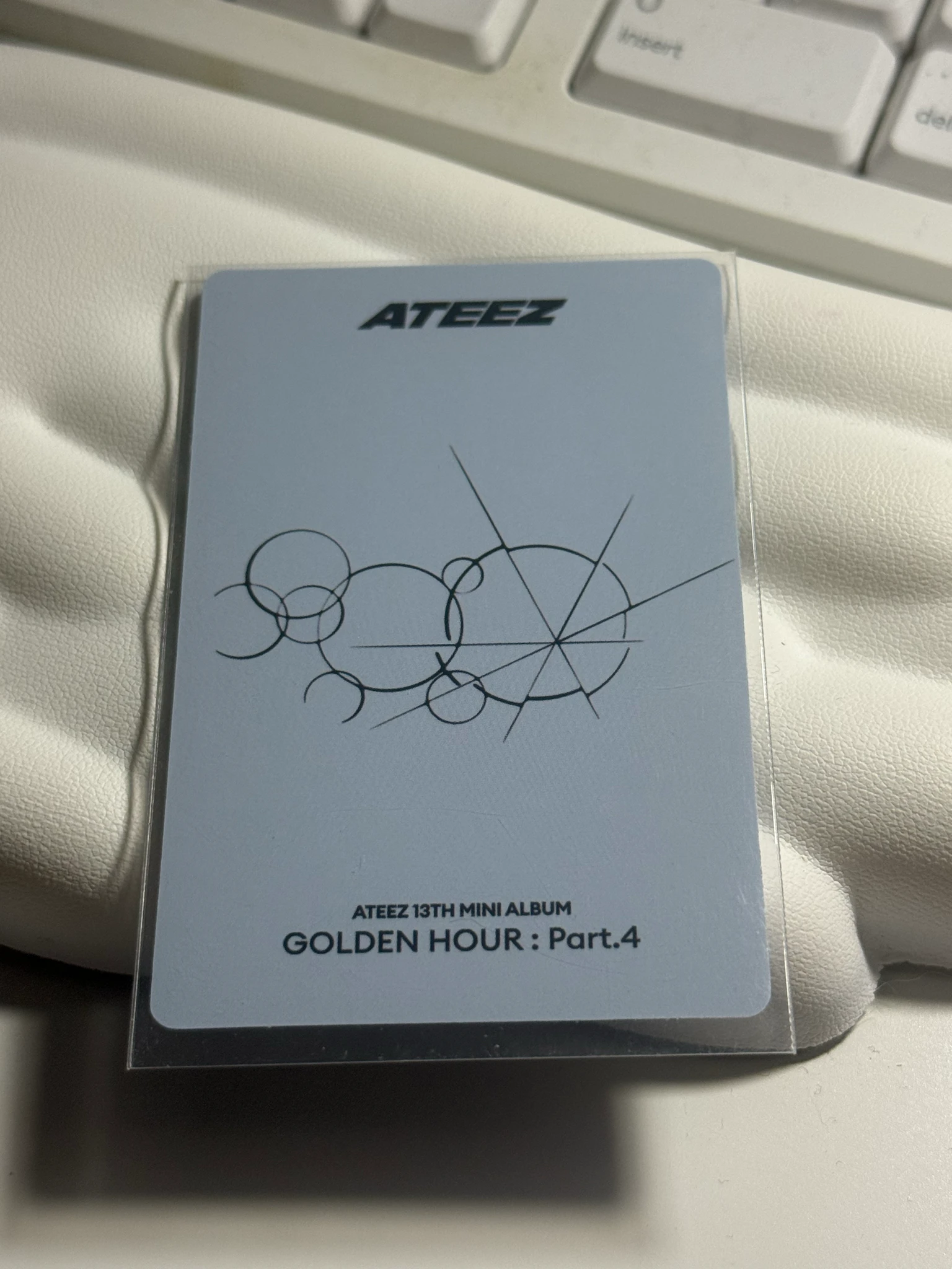 ATEEZ Yeosang ATEEZ - Yeosang - Golden Hour : Part.4 Album pob (pre-order benefit) toktoq listing photo 2