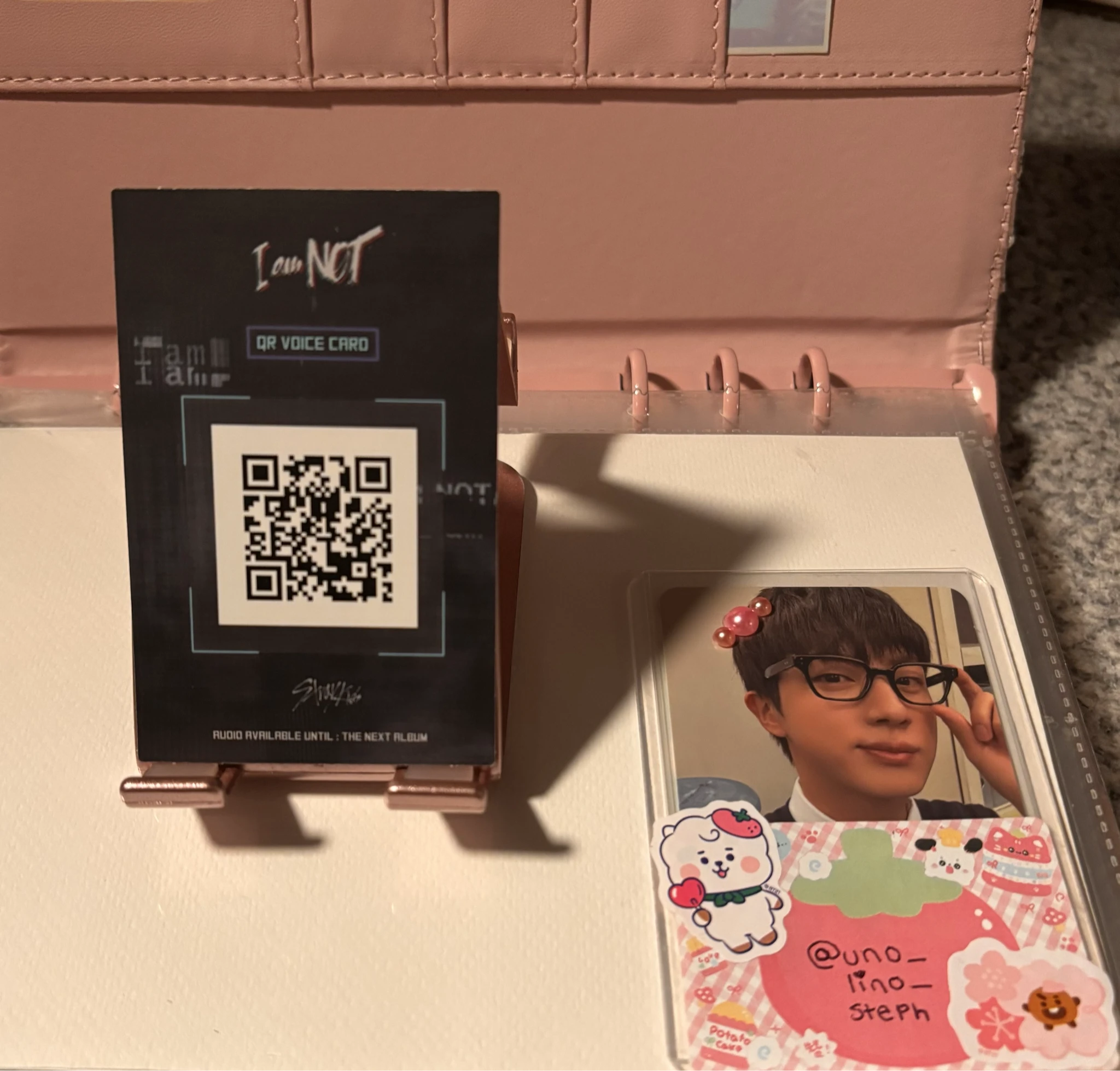 Stray Kids Seungmin Stray Kids - Seungmin - I am NOT Album album photocard selfie version listing photo 2