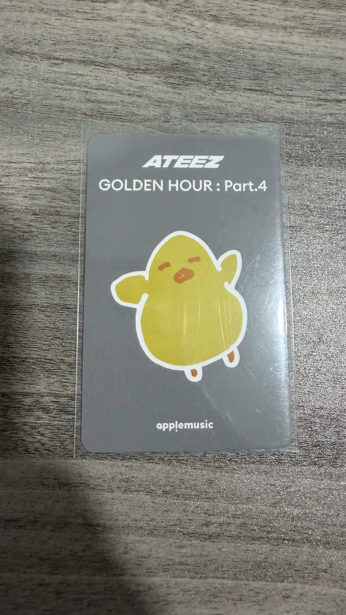 ATEEZ Mingi ATEEZ - Mingi - Golden Hour : Part.4 Album apple music lucky draw listing photo 2