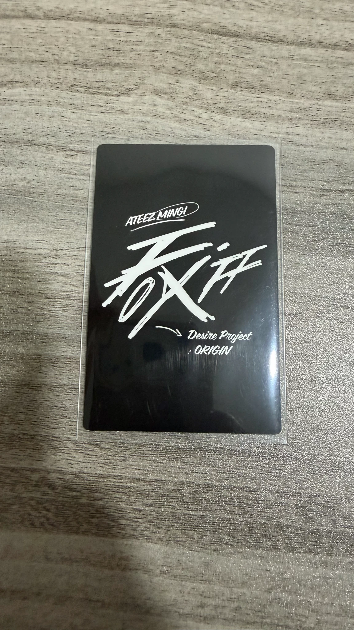 ATEEZ Mingi ATEEZ - Mingi - Mingi - FIX OFF Desire Project : ORIGIN Album pob (pre-order benefit) kq shop listing photo 2