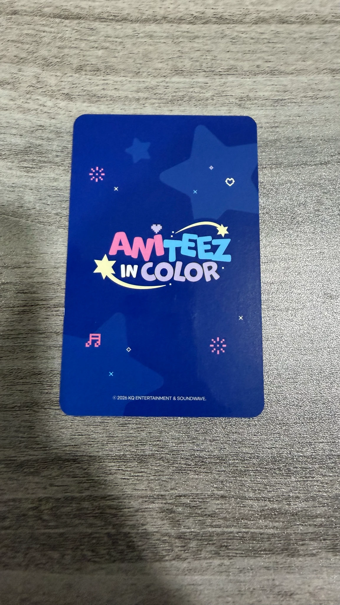 ATEEZ Mingi ATEEZ - Mingi - ANITEEZ IN COLOR Other version 1 trading card listing photo 2