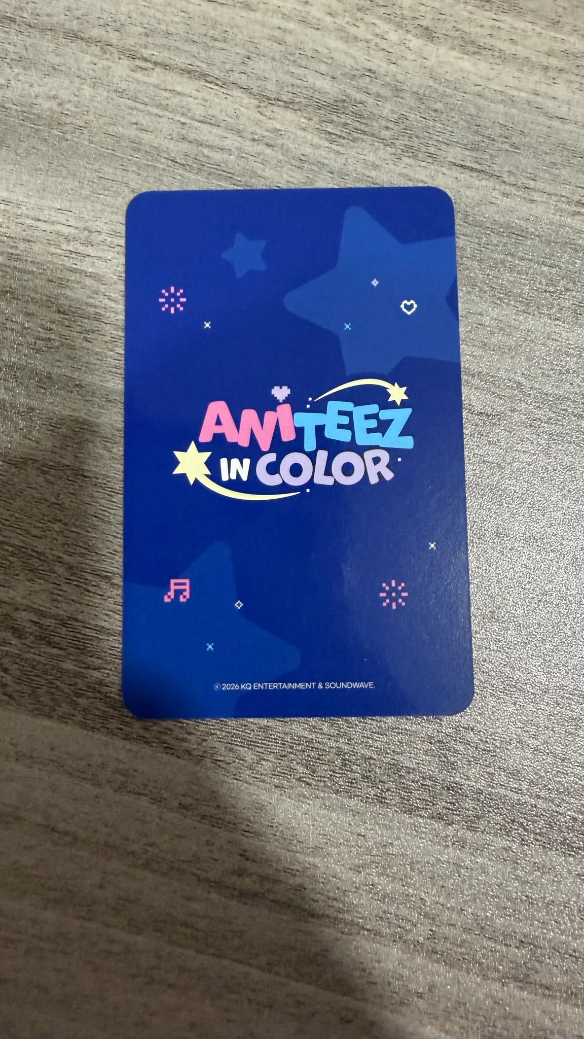 ATEEZ Wooyoung ATEEZ - Wooyoung - ANITEEZ IN COLOR Other trading card version 3 listing photo 2