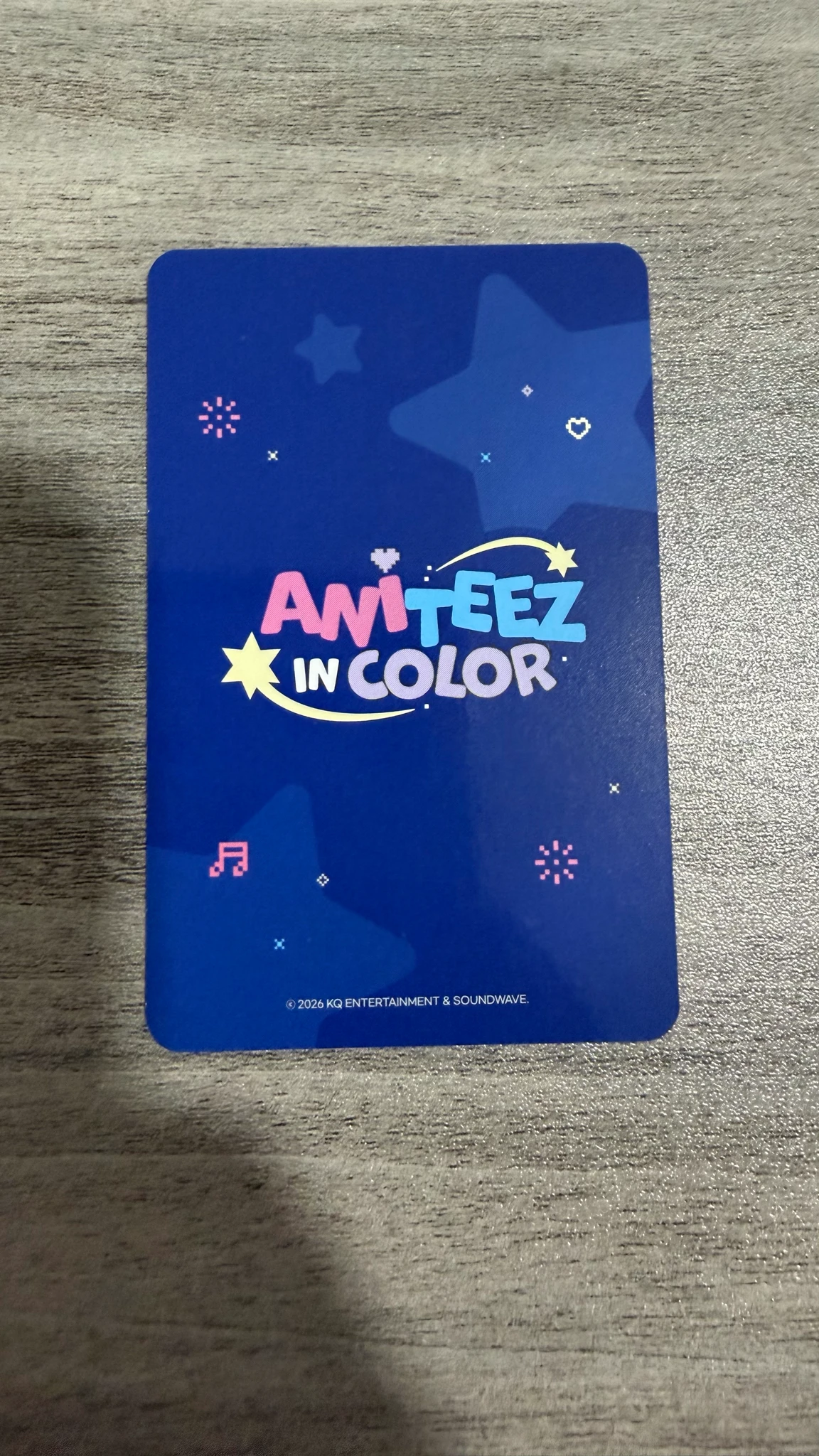 ATEEZ Hongjoong ATEEZ - Hongjoong - ANITEEZ IN COLOR Other random photocard listing photo 2