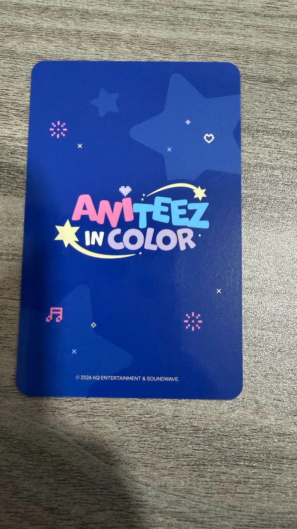 ATEEZ Seonghwa ATEEZ - Seonghwa - ANITEEZ IN COLOR Other trading card version 1 listing photo 2