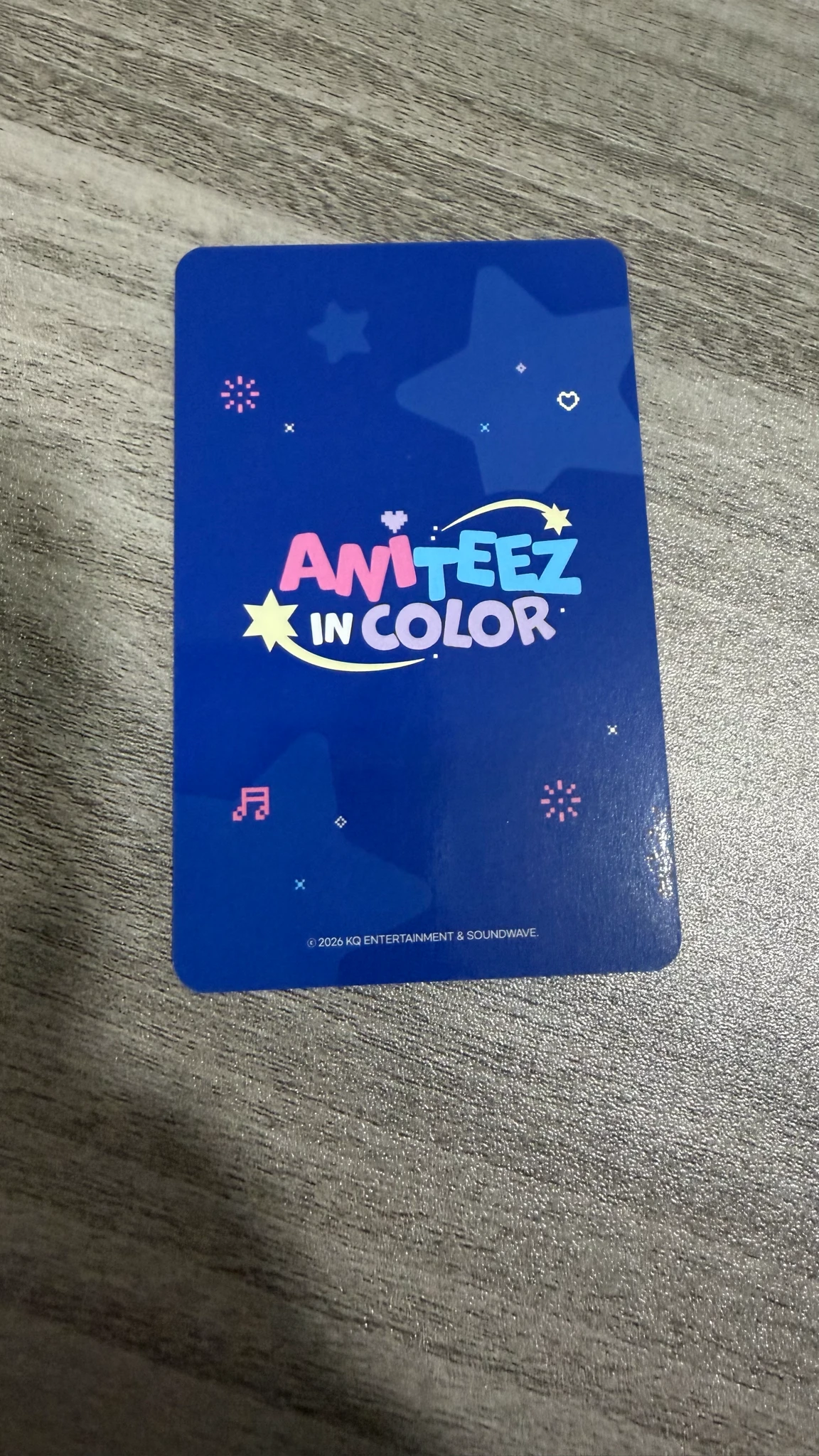 ATEEZ Seonghwa ATEEZ - Seonghwa - ANITEEZ IN COLOR Other trading card listing photo 2